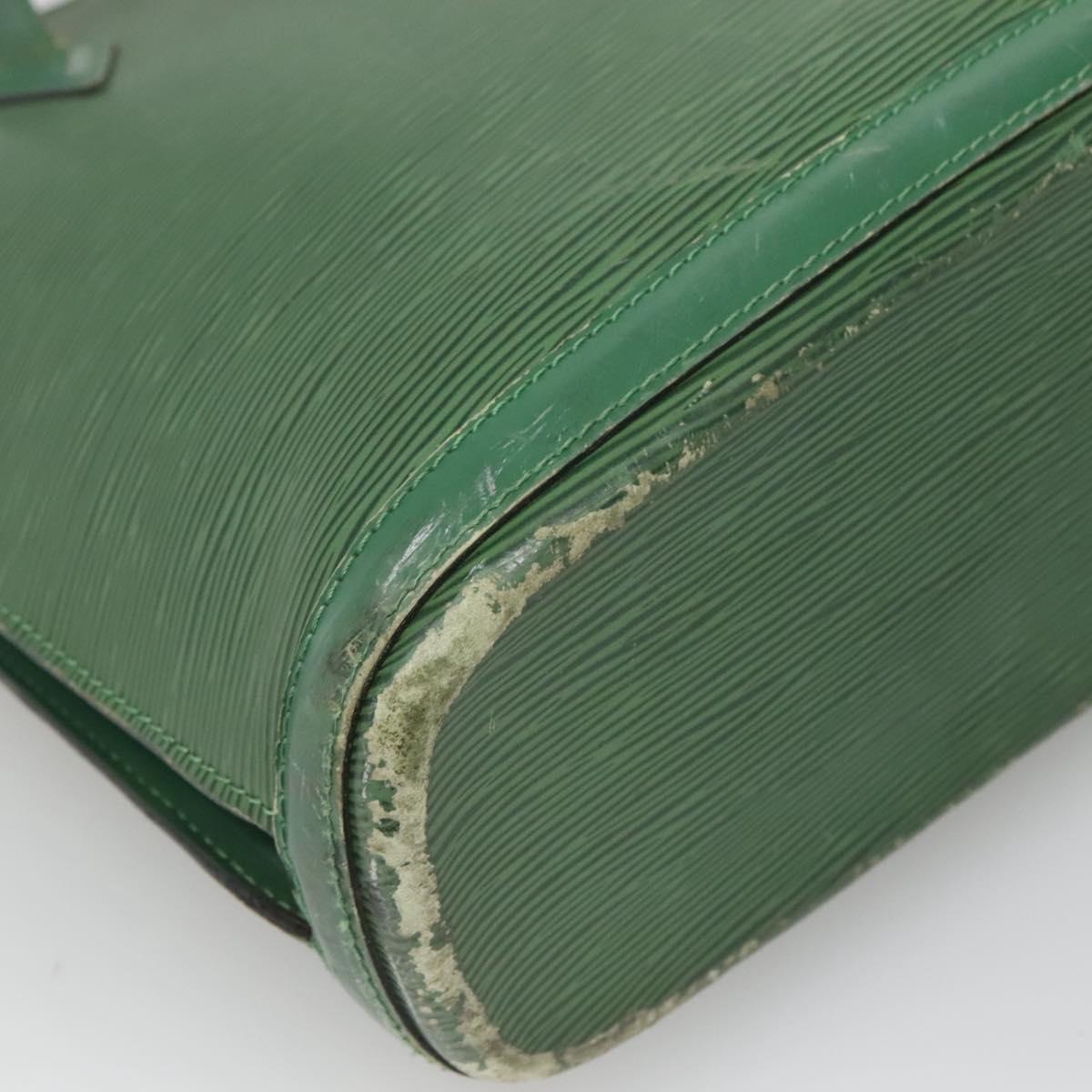 LOUIS VUITTON Epi Lussac Shoulder Bag Green M52284 LV Auth 128573