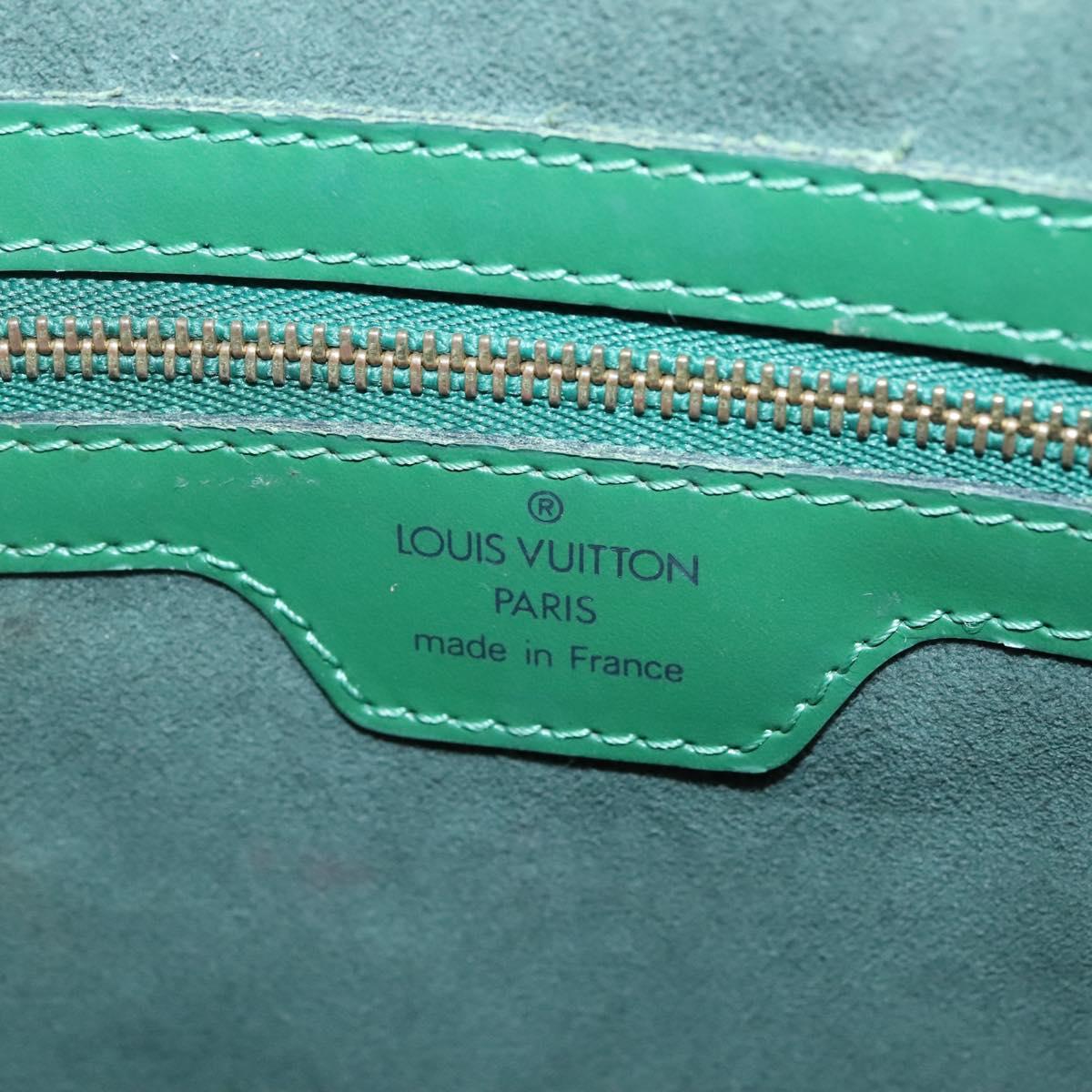 LOUIS VUITTON Epi Lussac Shoulder Bag Green M52284 LV Auth 128573