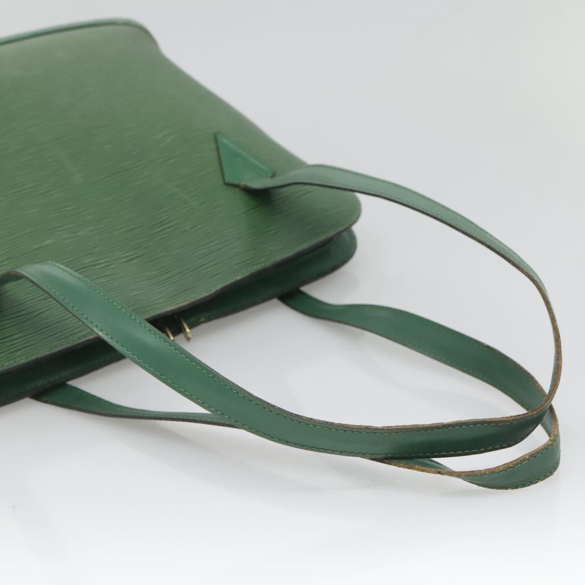 LOUIS VUITTON Epi Lussac Shoulder Bag Green M52284 LV Auth 128573