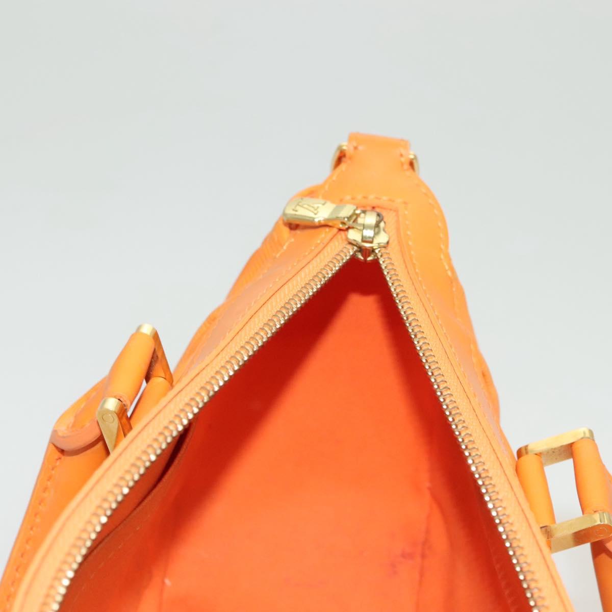 LOUIS VUITTON Epi Danura PM Shoulder Bag 2Way Orange Mandarin M5891H Auth 128579