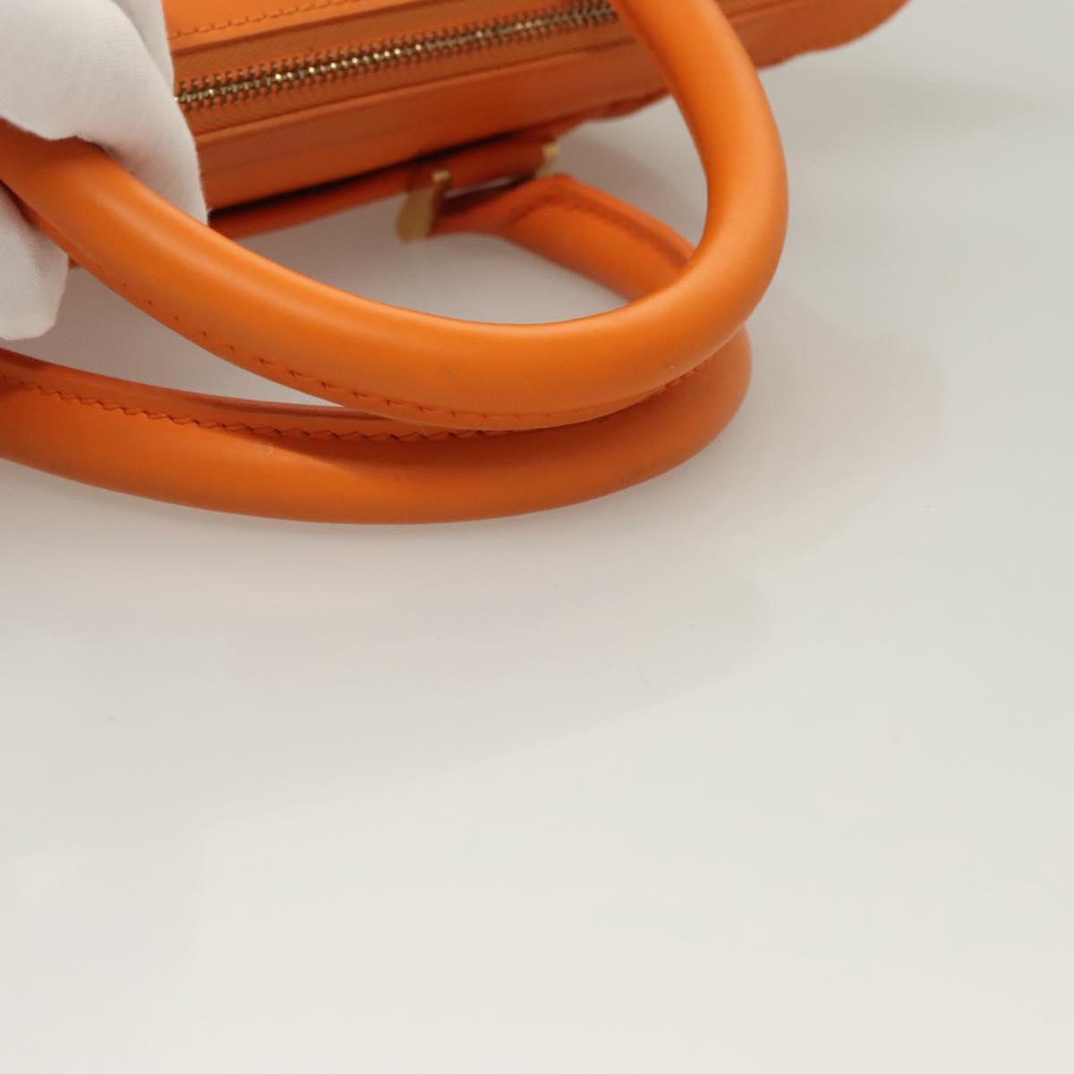 LOUIS VUITTON Epi Danura PM Shoulder Bag 2Way Orange Mandarin M5891H Auth 128579