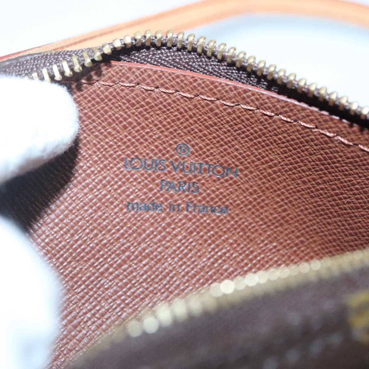 LOUIS VUITTON Monogram Papillon Pouch LV Auth 128593