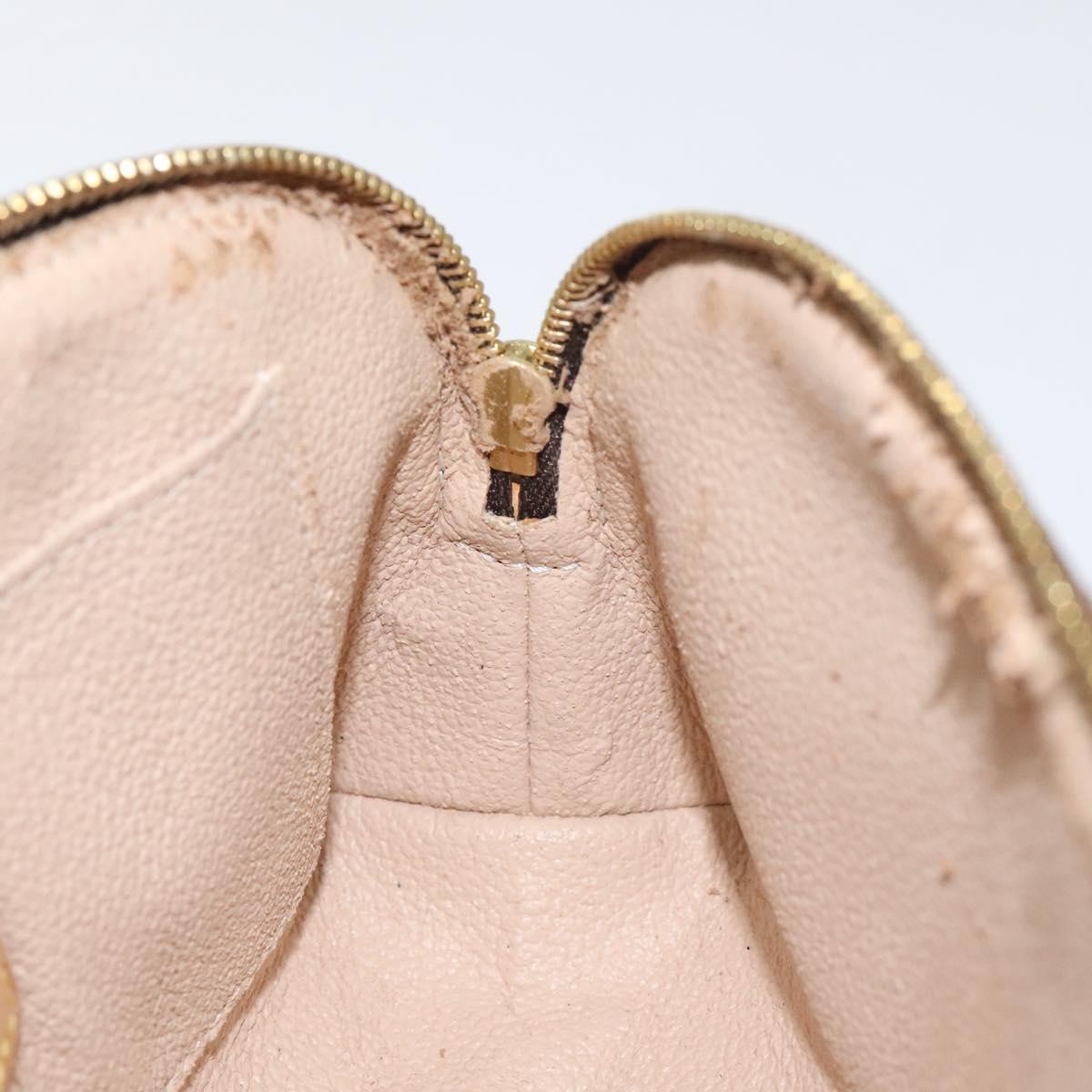 LOUIS VUITTON Monogram Pochette Cosmetic PM Cosmetic Pouch M47515 LV Auth 128595