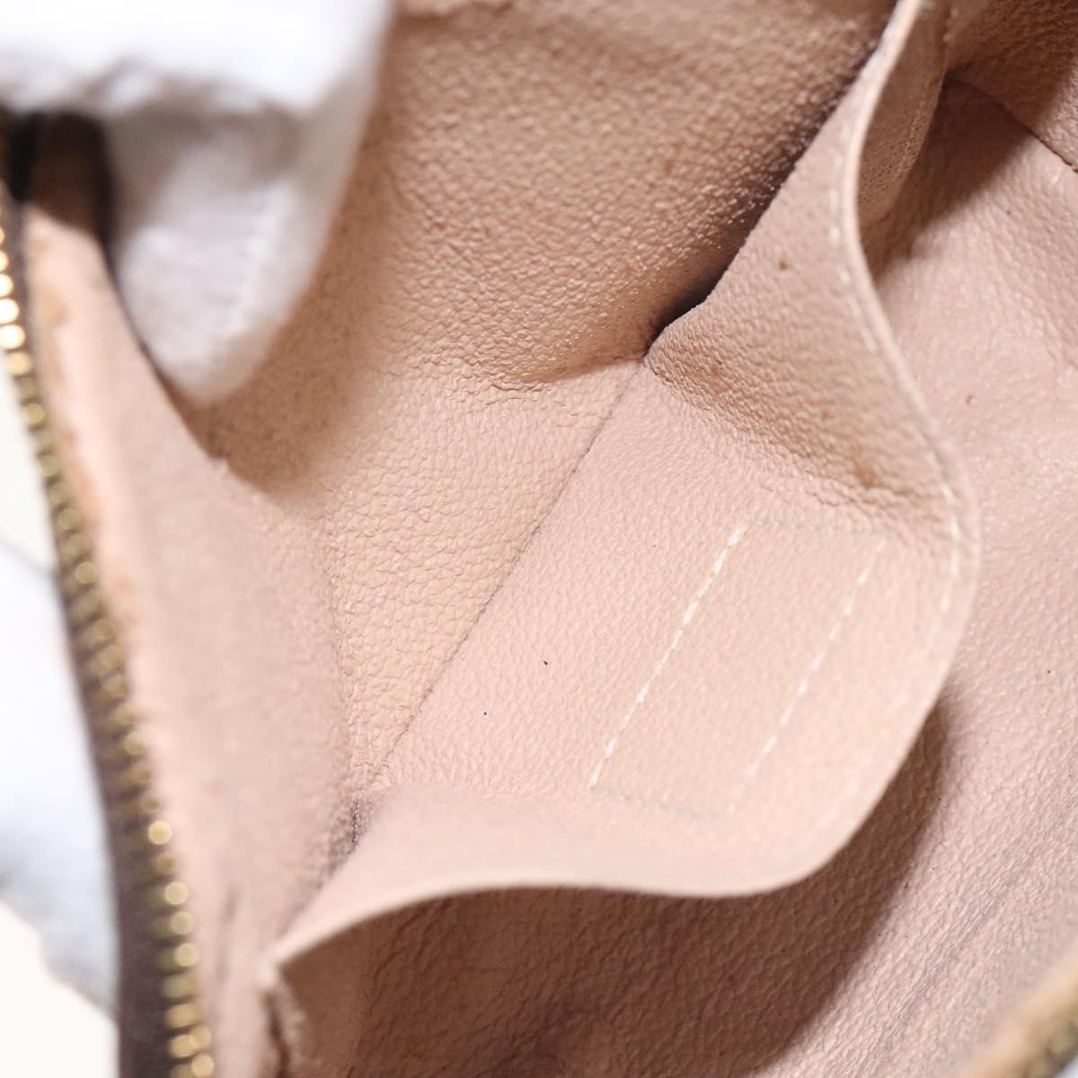 LOUIS VUITTON Monogram Pochette Cosmetic PM Cosmetic Pouch M47515 LV Auth 128595