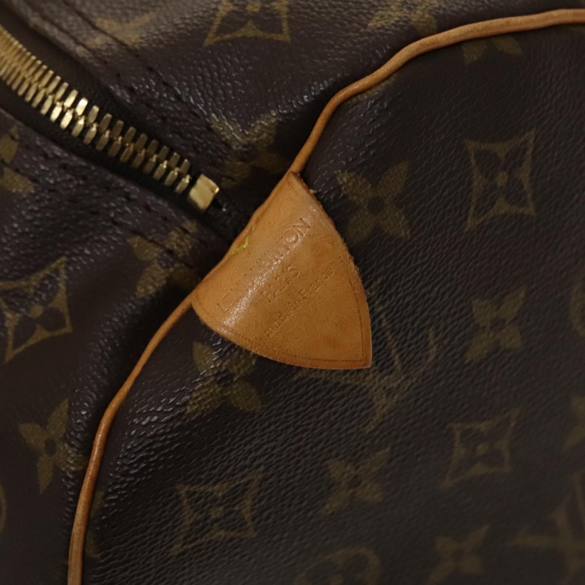 LOUIS VUITTON Monogram Keepall 60 Boston Bag M41422 LV Auth 128617
