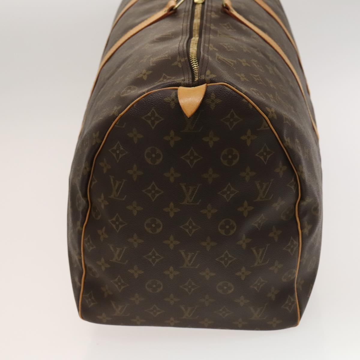 LOUIS VUITTON Monogram Keepall 60 Boston Bag M41422 LV Auth 128617