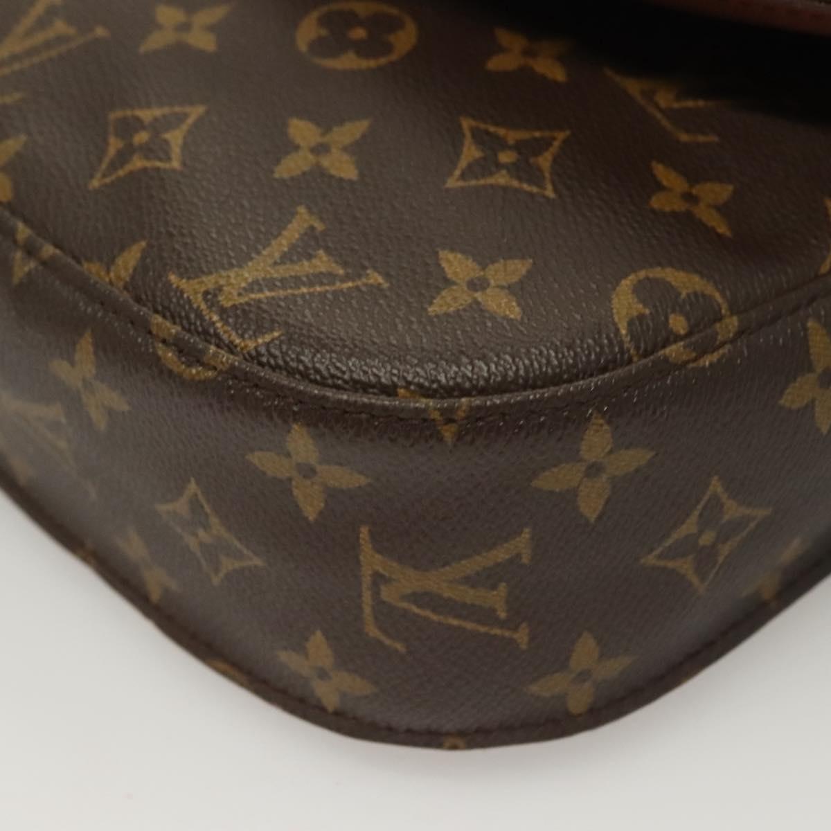 LOUIS VUITTON Monogram Saint Cloud GM Shoulder Bag M51242 LV Auth 128627