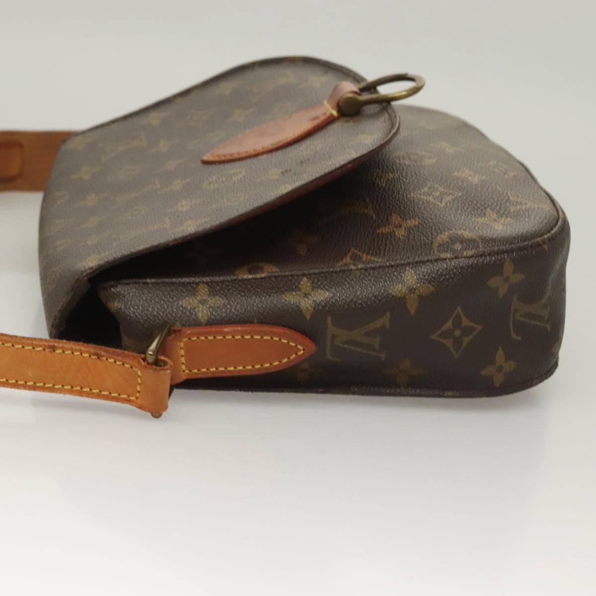 LOUIS VUITTON Monogram Saint Cloud GM Shoulder Bag M51242 LV Auth 128627