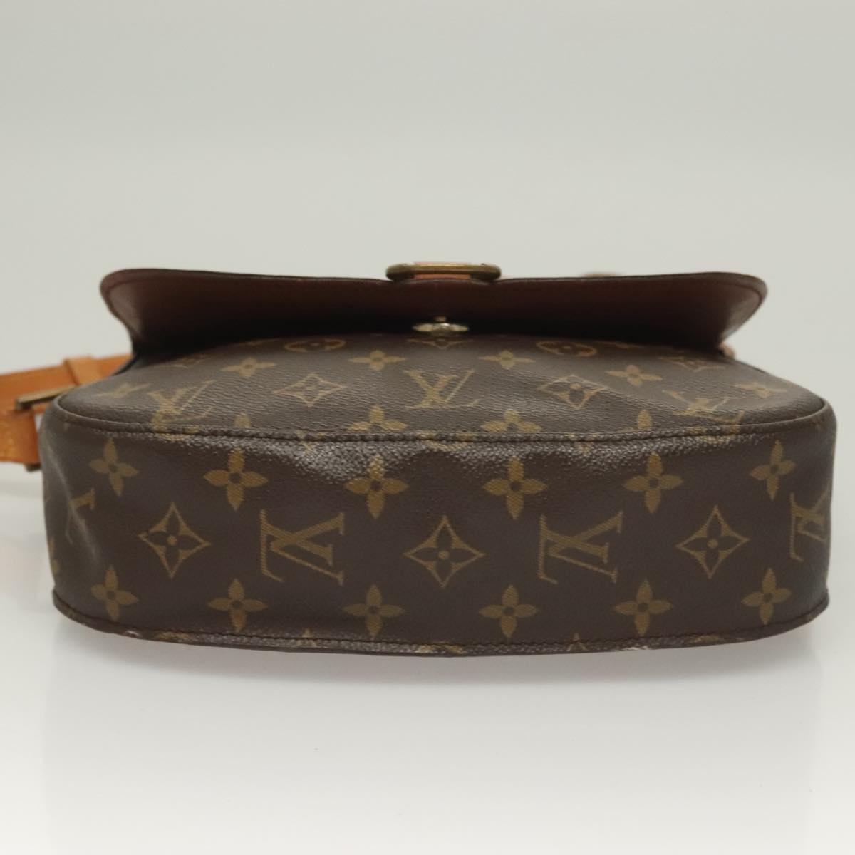 LOUIS VUITTON Monogram Saint Cloud GM Shoulder Bag M51242 LV Auth 128627