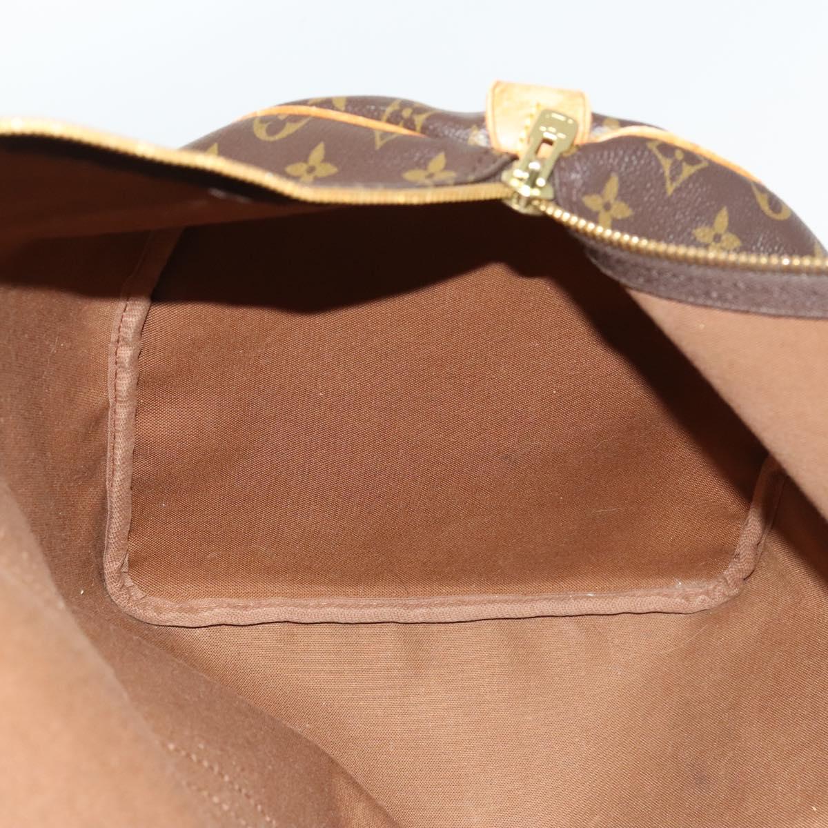 LOUIS VUITTON Monogram Keepall 55 Boston Bag M41424 LV Auth 128652