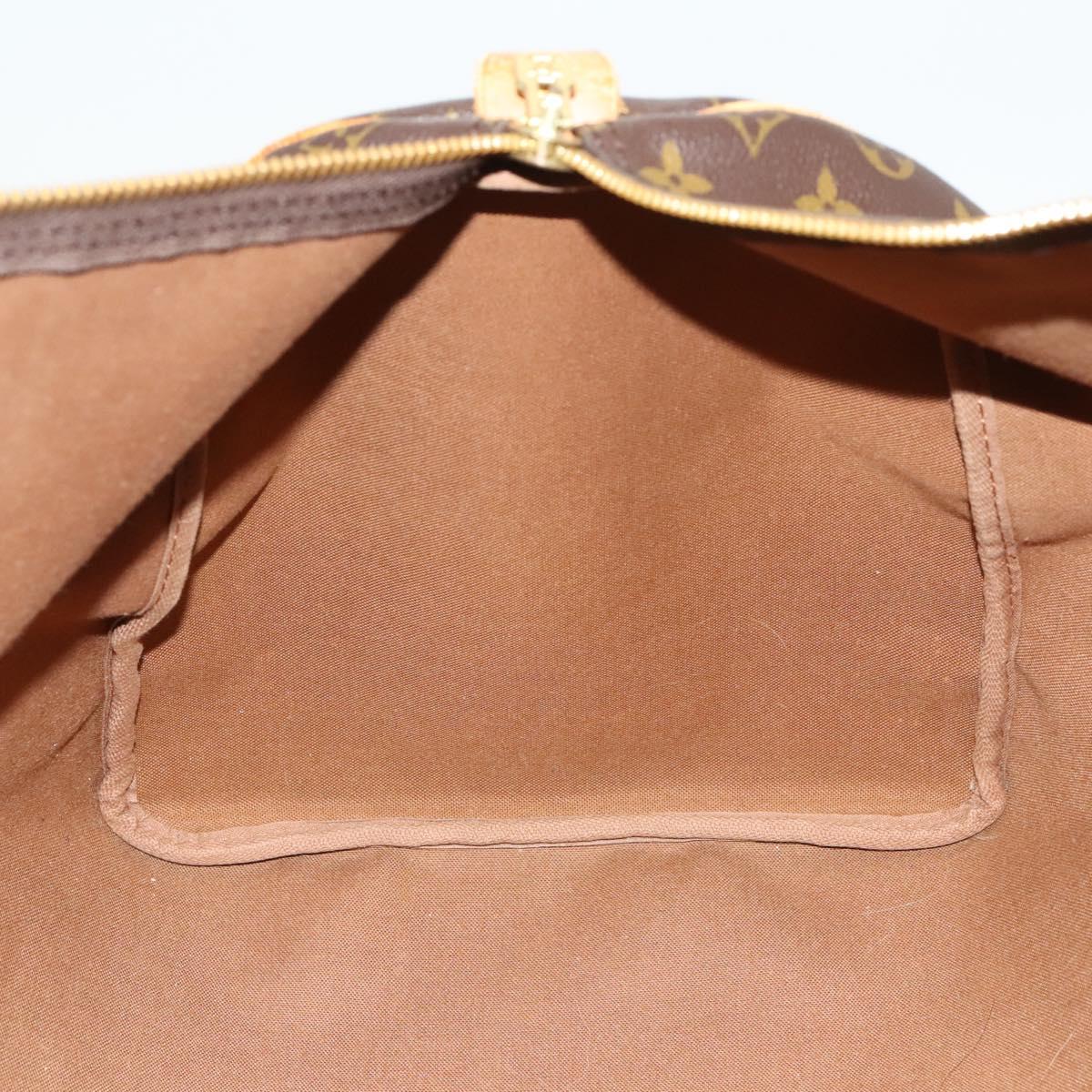 LOUIS VUITTON Monogram Keepall 55 Boston Bag M41424 LV Auth 128652