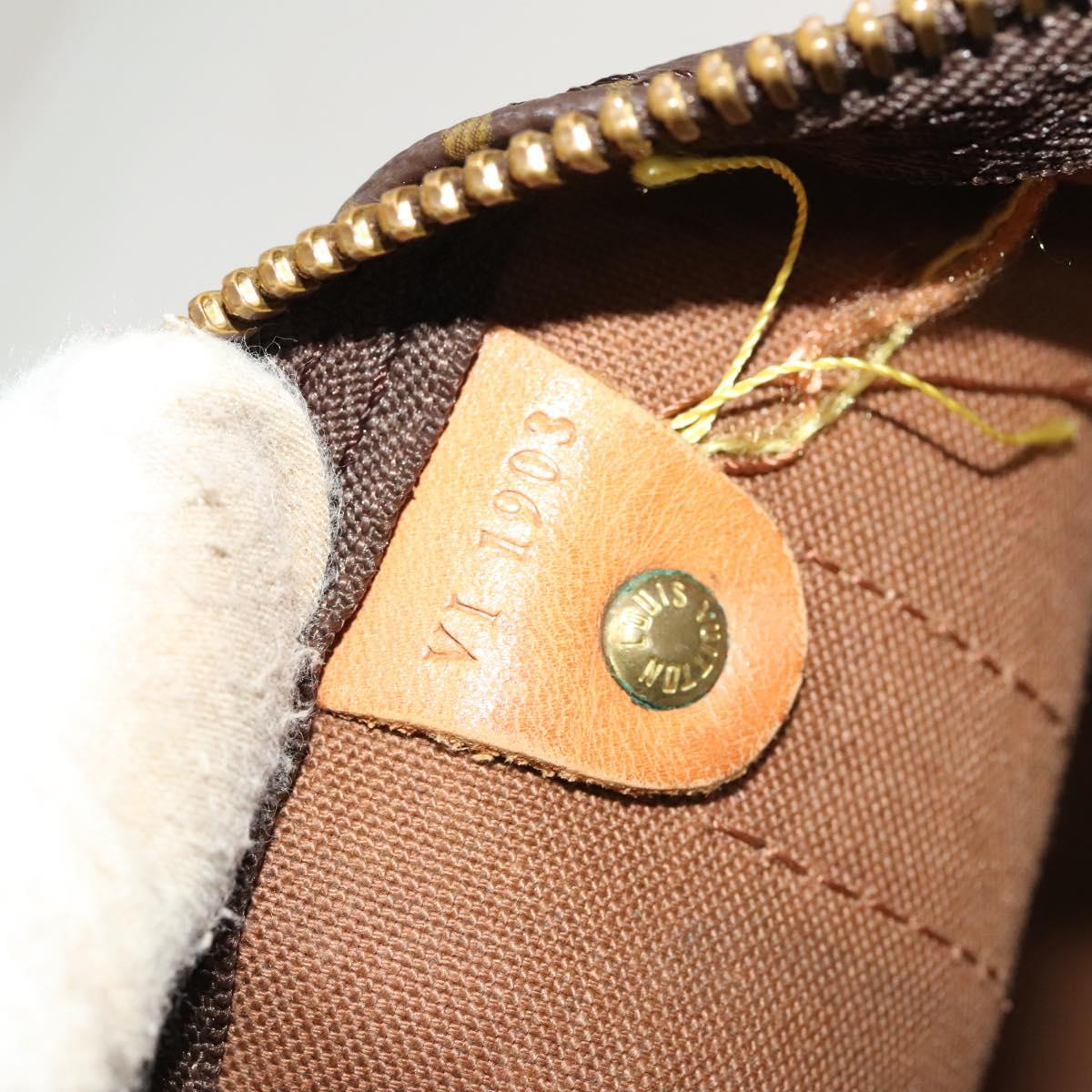 LOUIS VUITTON Monogram Keepall 55 Boston Bag M41424 LV Auth 128652