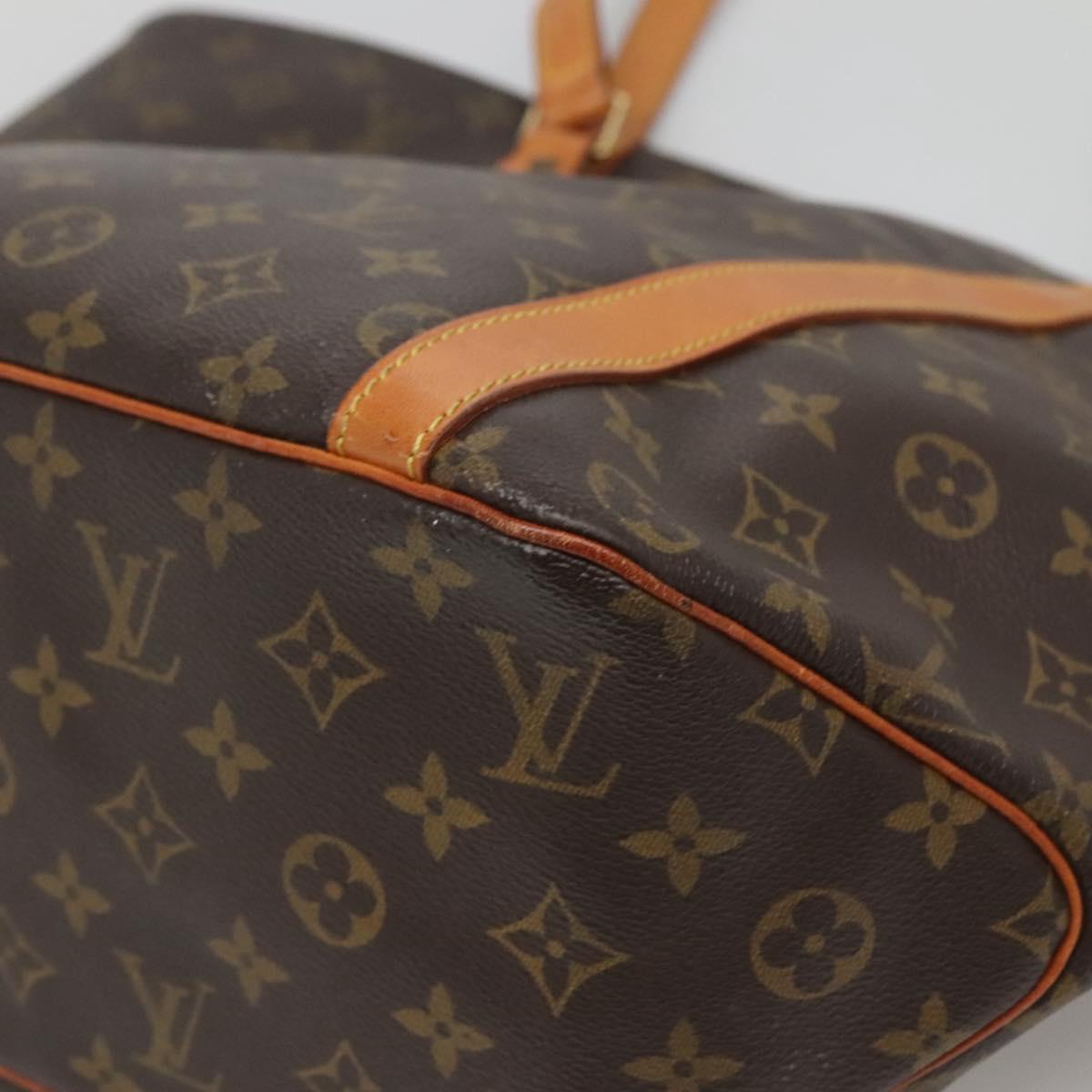 LOUIS VUITTON Monogram Sac Shopping Tote Bag M51108 LV Auth 128670
