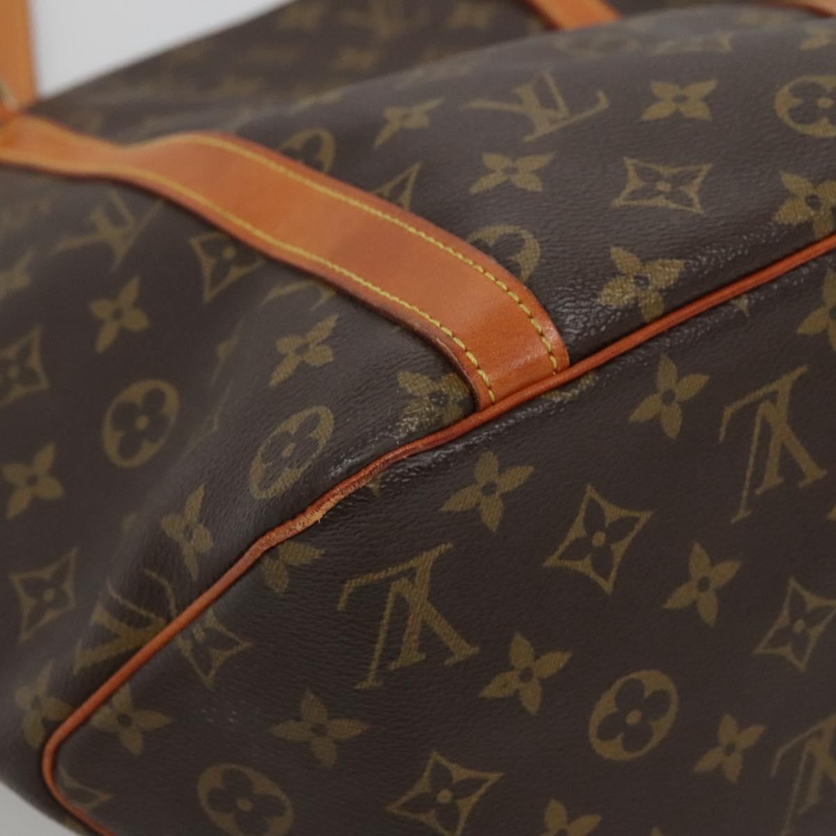 LOUIS VUITTON Monogram Sac Shopping Tote Bag M51108 LV Auth 128670