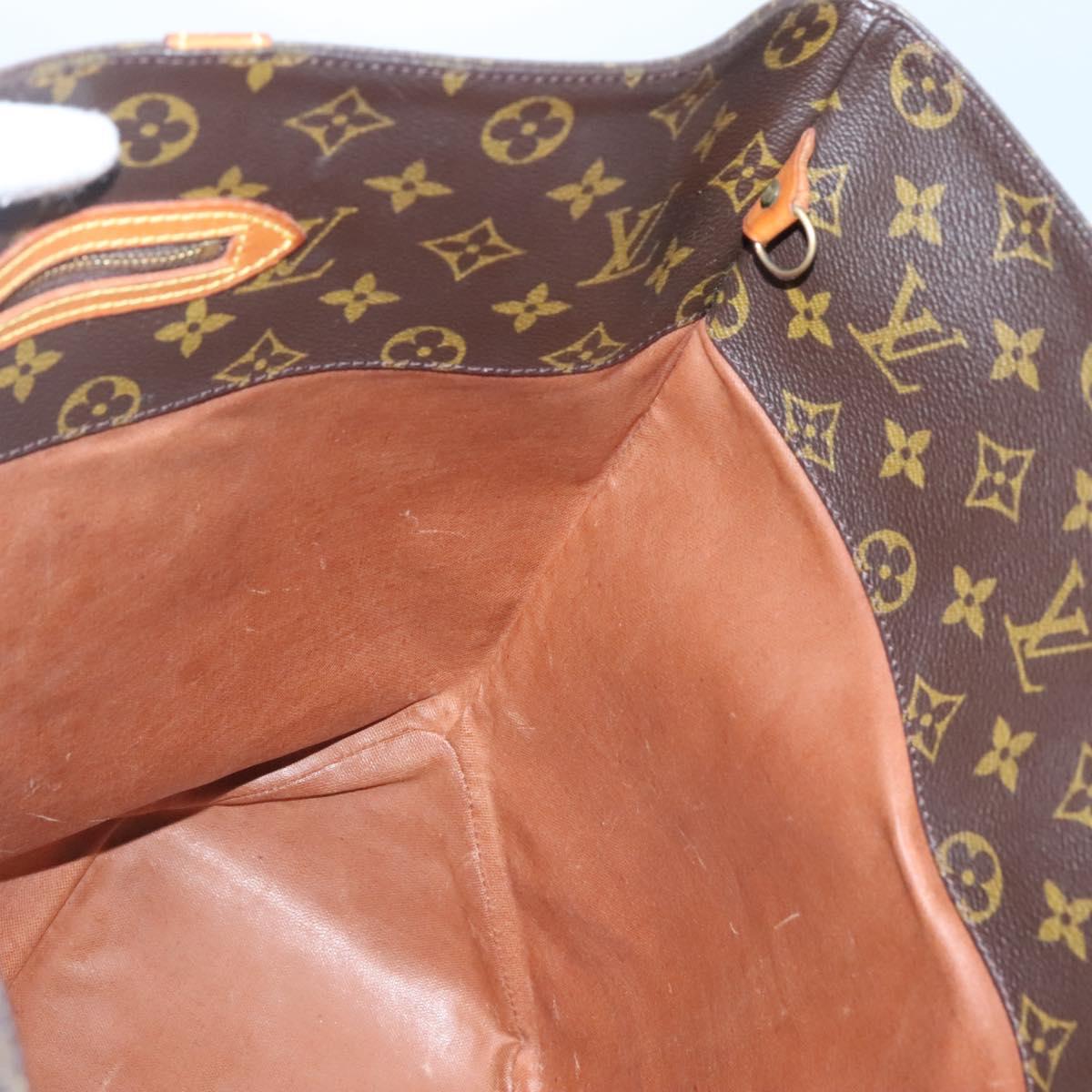LOUIS VUITTON Monogram Sac Shopping Tote Bag M51108 LV Auth 128670