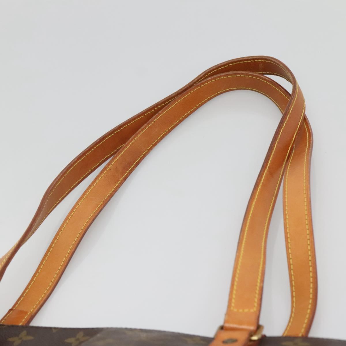 LOUIS VUITTON Monogram Sac Shopping Tote Bag M51108 LV Auth 128670