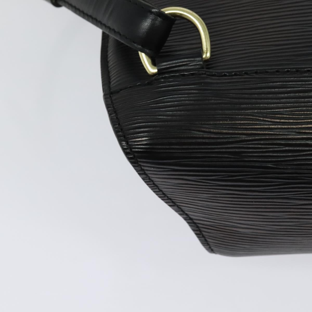 LOUIS VUITTON Epi Mabillon Backpack Black M52232 LV Auth 128682