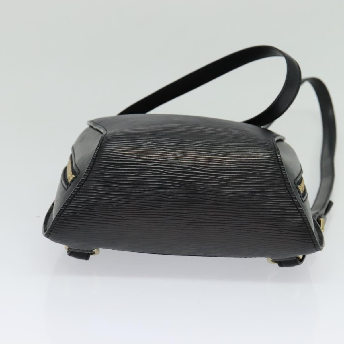 LOUIS VUITTON Epi Mabillon Backpack Black M52232 LV Auth 128682
