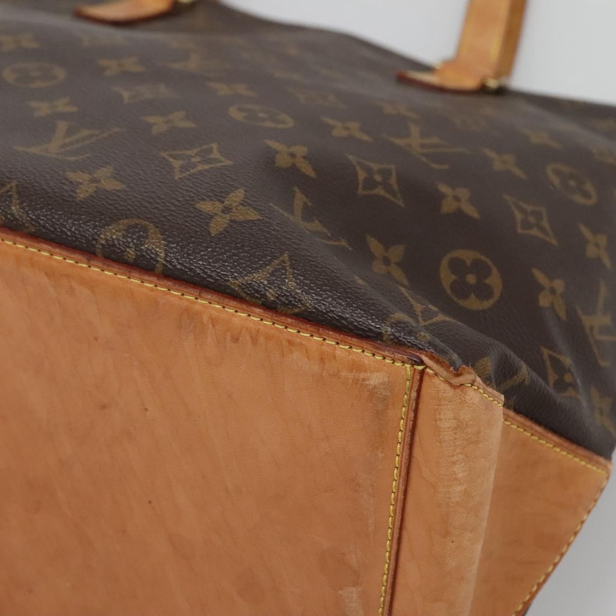 LOUIS VUITTON Monogram Cabas Piano Tote Bag M51148 LV Auth 128689