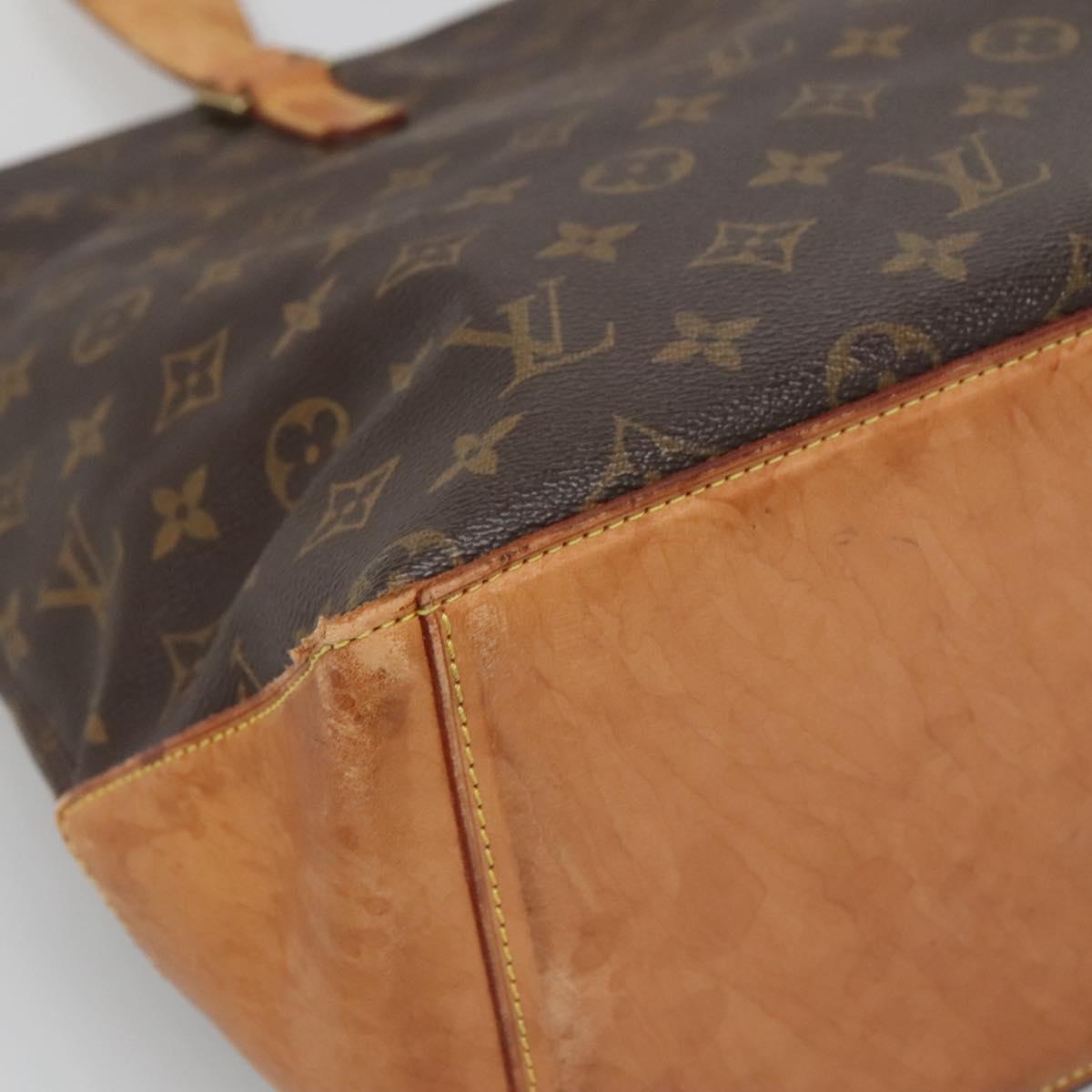 LOUIS VUITTON Monogram Cabas Piano Tote Bag M51148 LV Auth 128689
