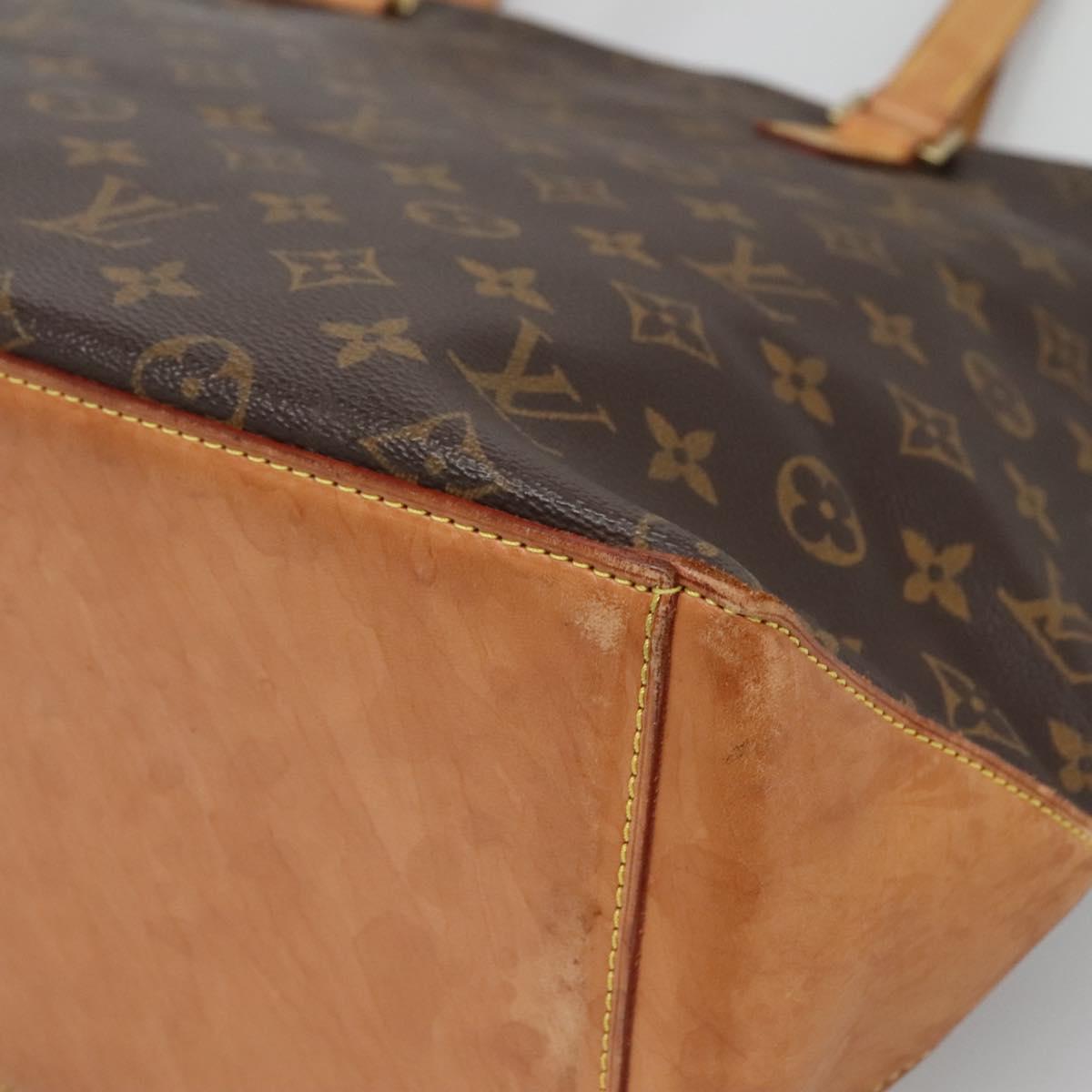 LOUIS VUITTON Monogram Cabas Piano Tote Bag M51148 LV Auth 128689