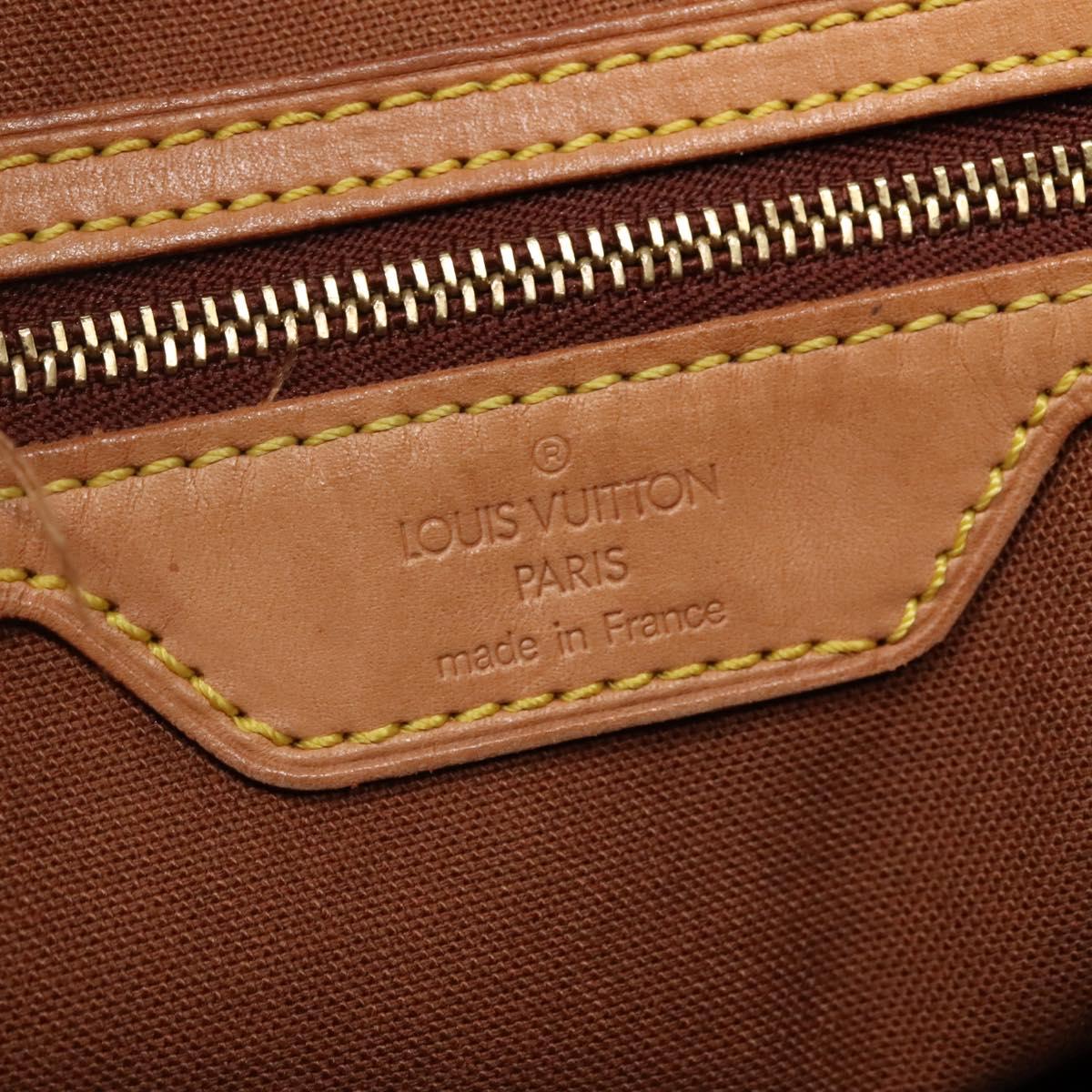 LOUIS VUITTON Monogram Cabas Piano Tote Bag M51148 LV Auth 128689