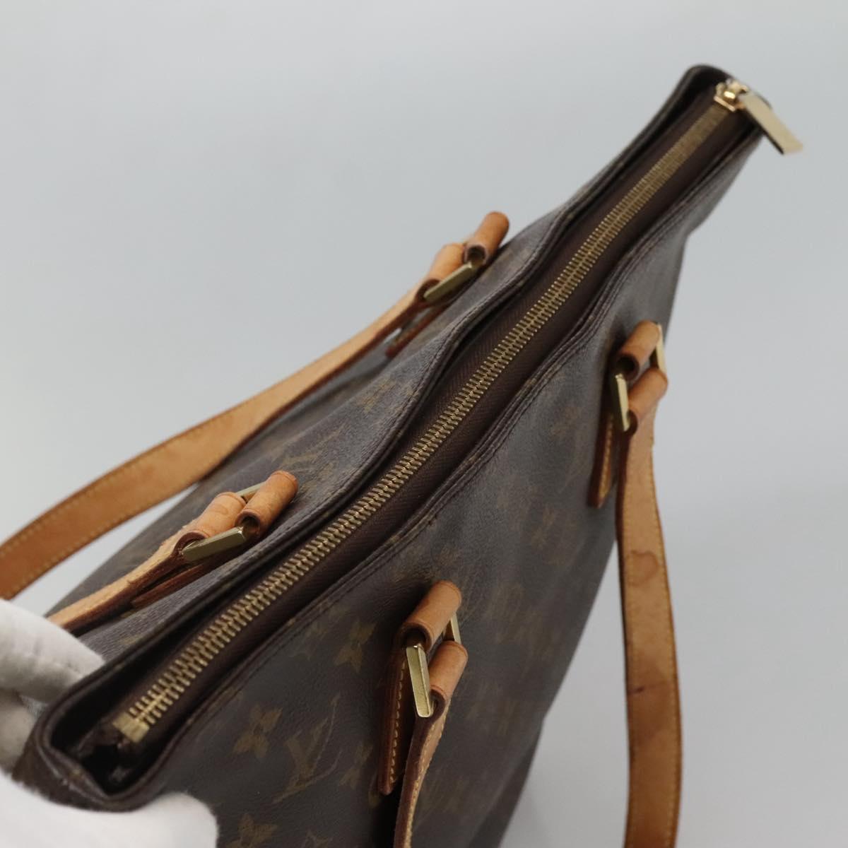 LOUIS VUITTON Monogram Cabas Piano Tote Bag M51148 LV Auth 128689