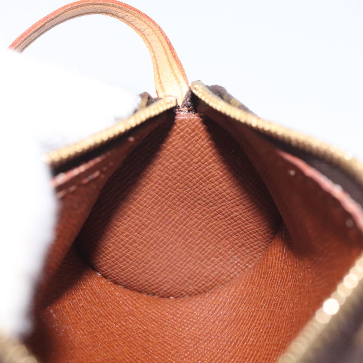 LOUIS VUITTON Monogram Papillon Pouch LV Auth 128697