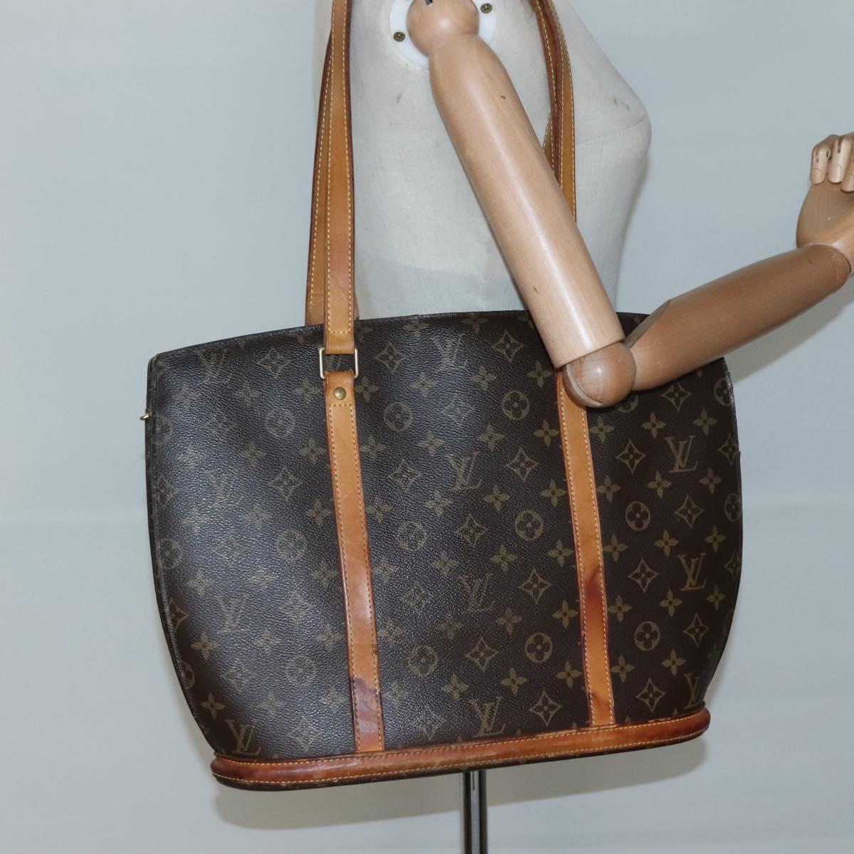 LOUIS VUITTON Monogram Babylone Tote Bag M51102 LV Auth 128722