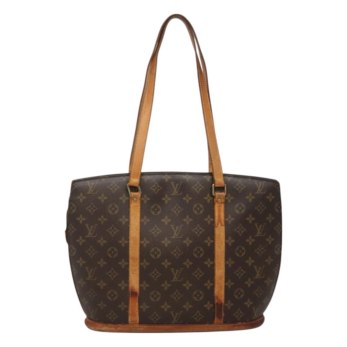 LOUIS VUITTON Monogram Babylone Tote Bag M51102 LV Auth 128722