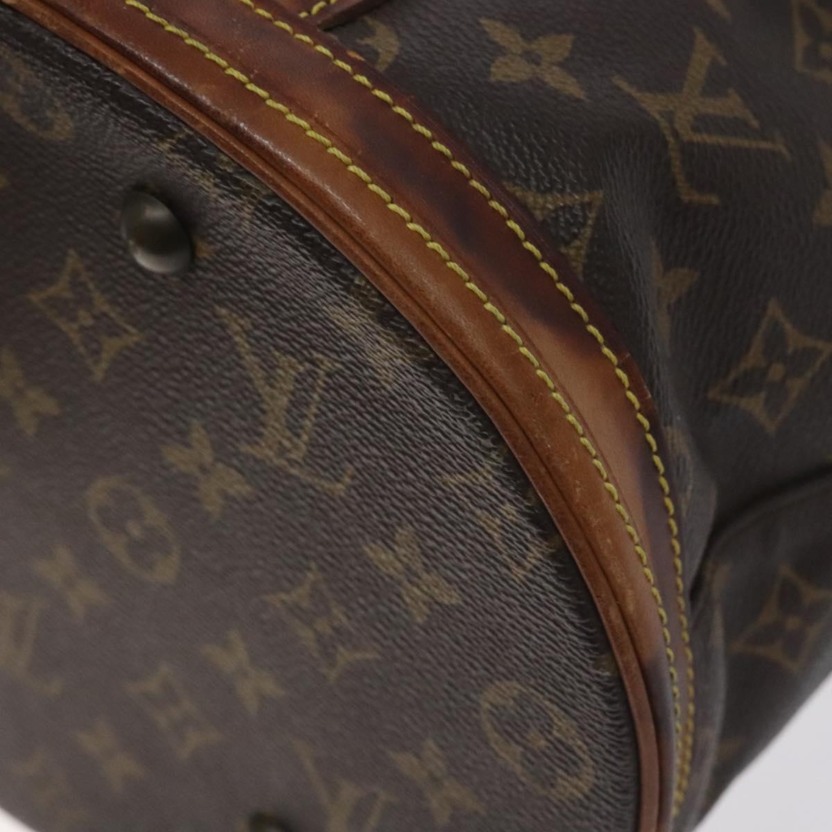 LOUIS VUITTON Monogram Bucket GM Shoulder Bag M42236 LV Auth 128723