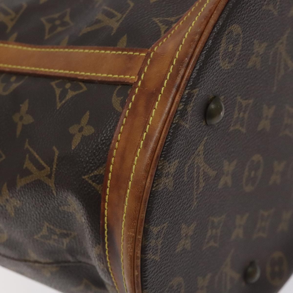 LOUIS VUITTON Monogram Bucket GM Shoulder Bag M42236 LV Auth 128723