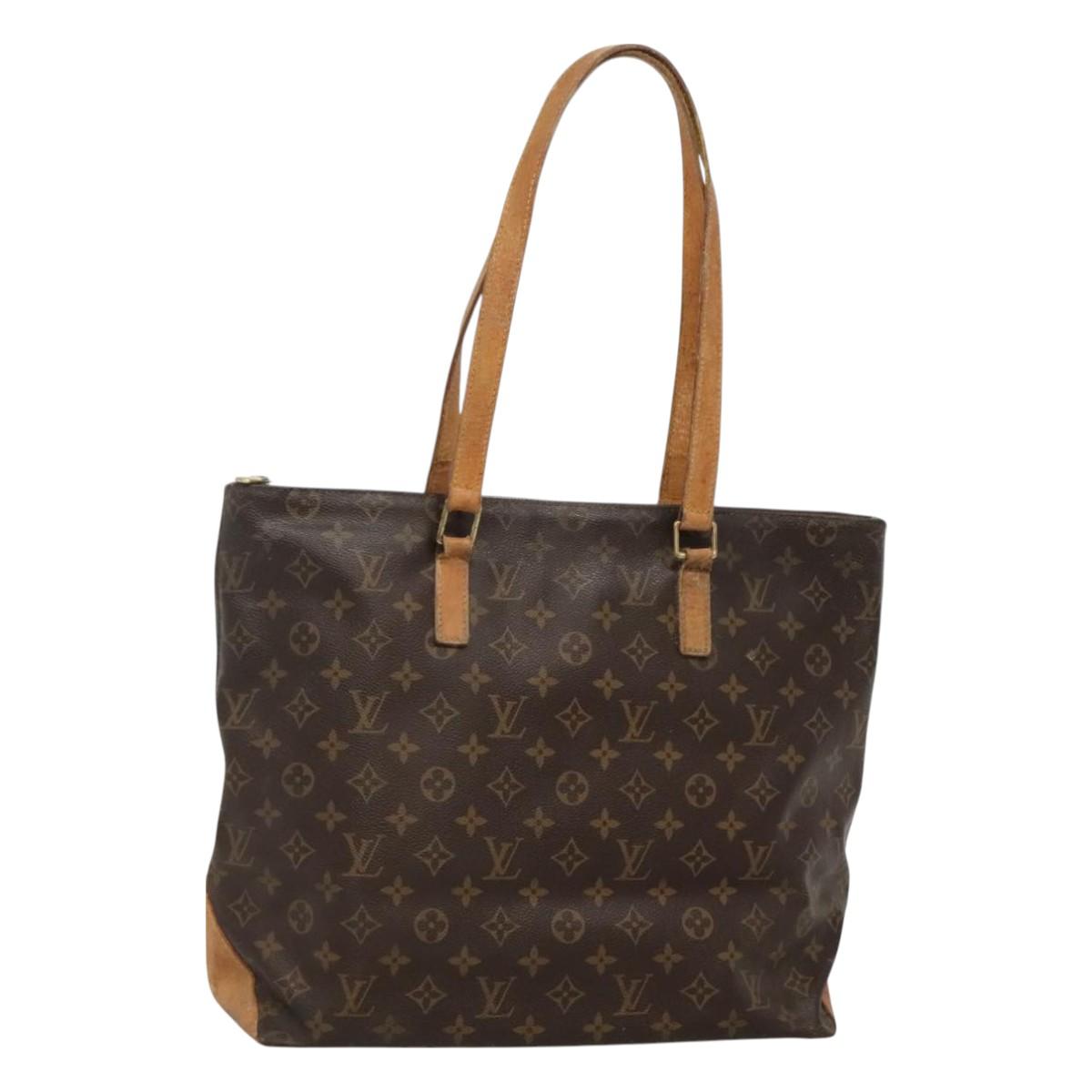LOUIS VUITTON Monogram Cabas Mezzo Tote Bag M51151 LV Auth 128725