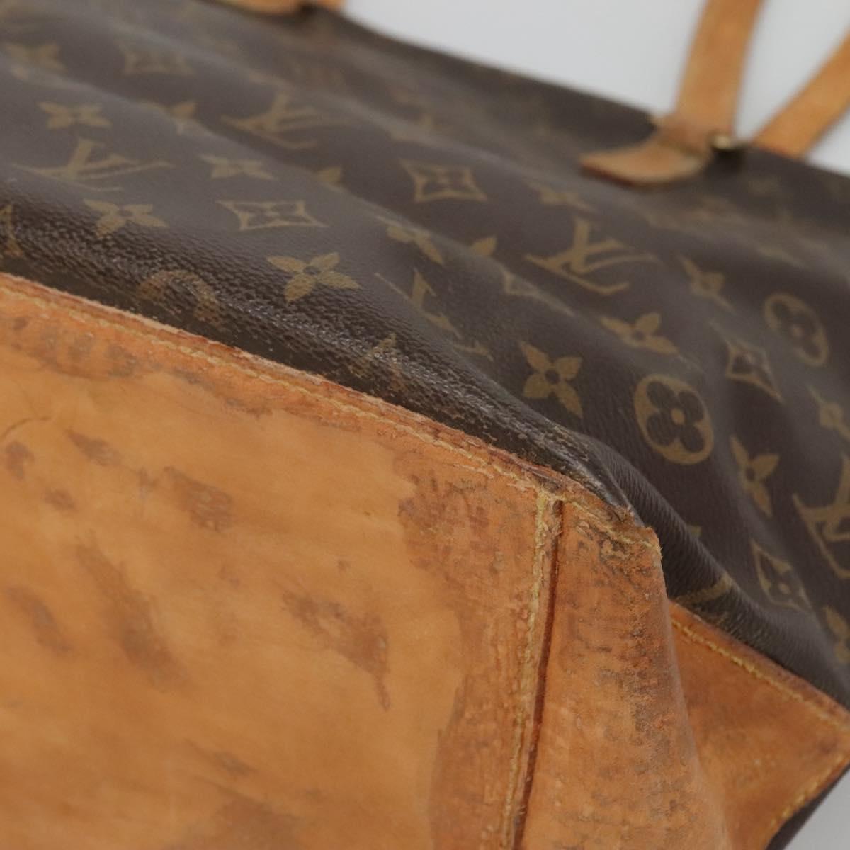 LOUIS VUITTON Monogram Cabas Mezzo Tote Bag M51151 LV Auth 128725