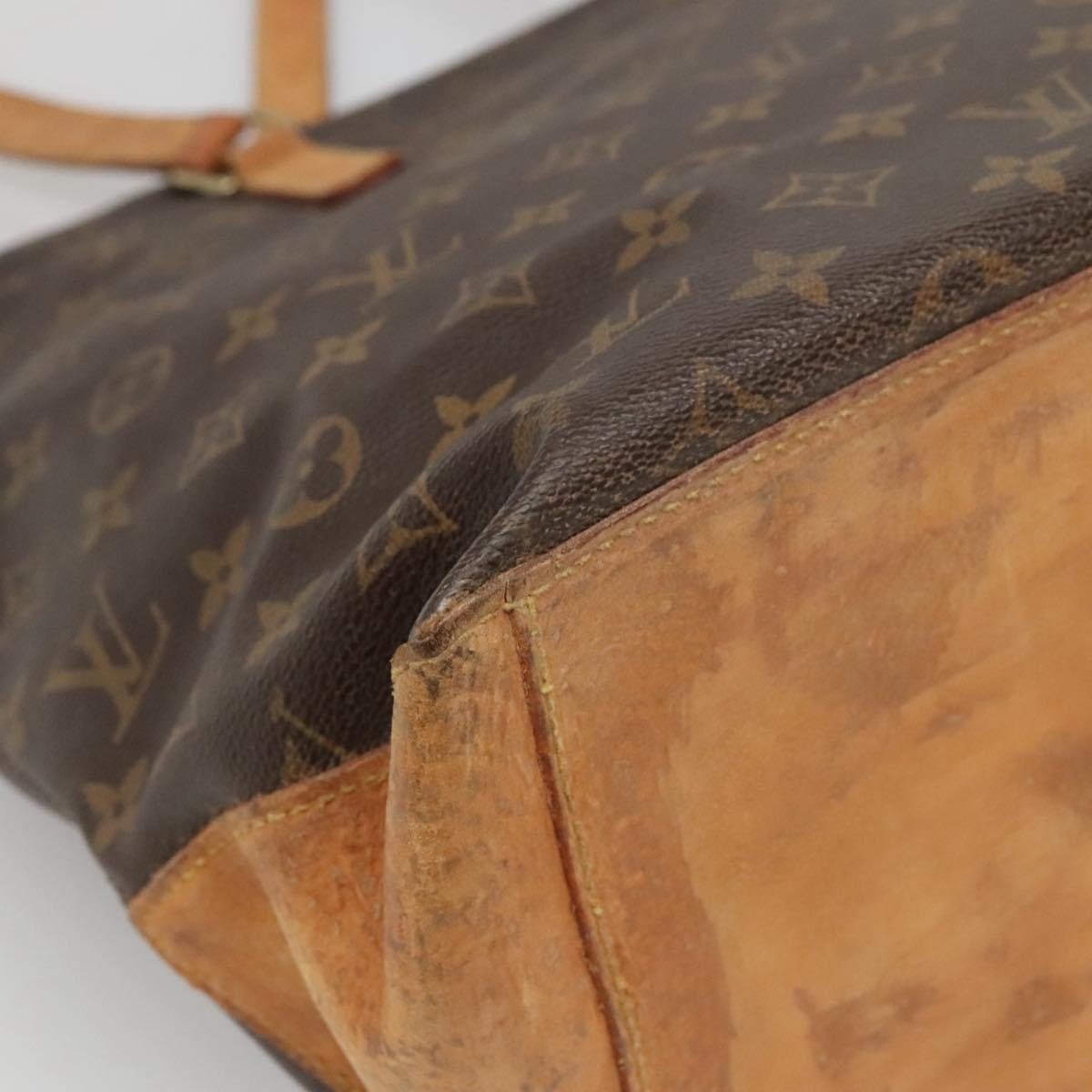 LOUIS VUITTON Monogram Cabas Mezzo Tote Bag M51151 LV Auth 128725