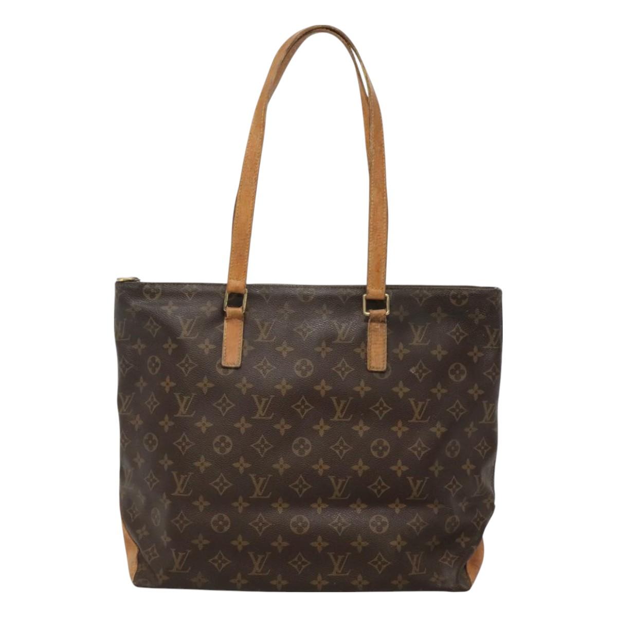 LOUIS VUITTON Monogram Cabas Mezzo Tote Bag M51151 LV Auth 128725