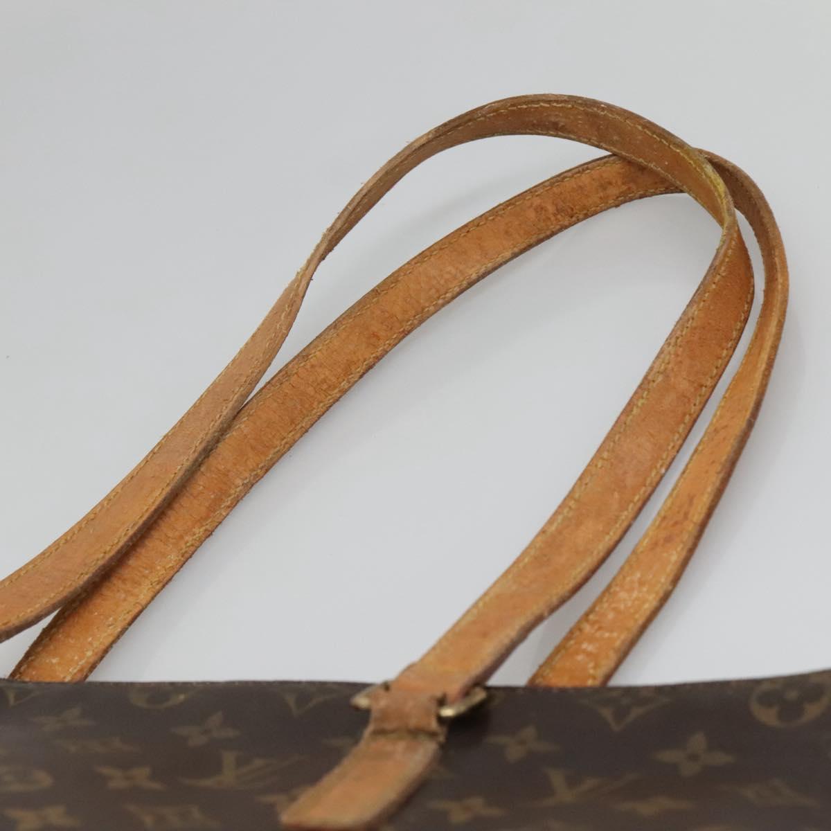 LOUIS VUITTON Monogram Cabas Mezzo Tote Bag M51151 LV Auth 128725