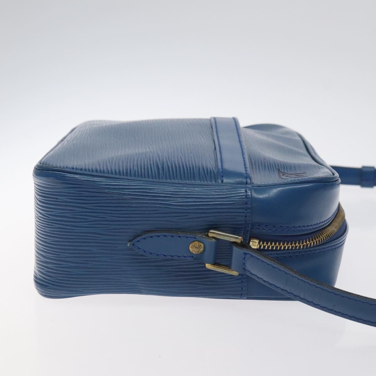 LOUIS VUITTON Epi Trocadero 27 Shoulder Bag Blue M52315 LV Auth 128730