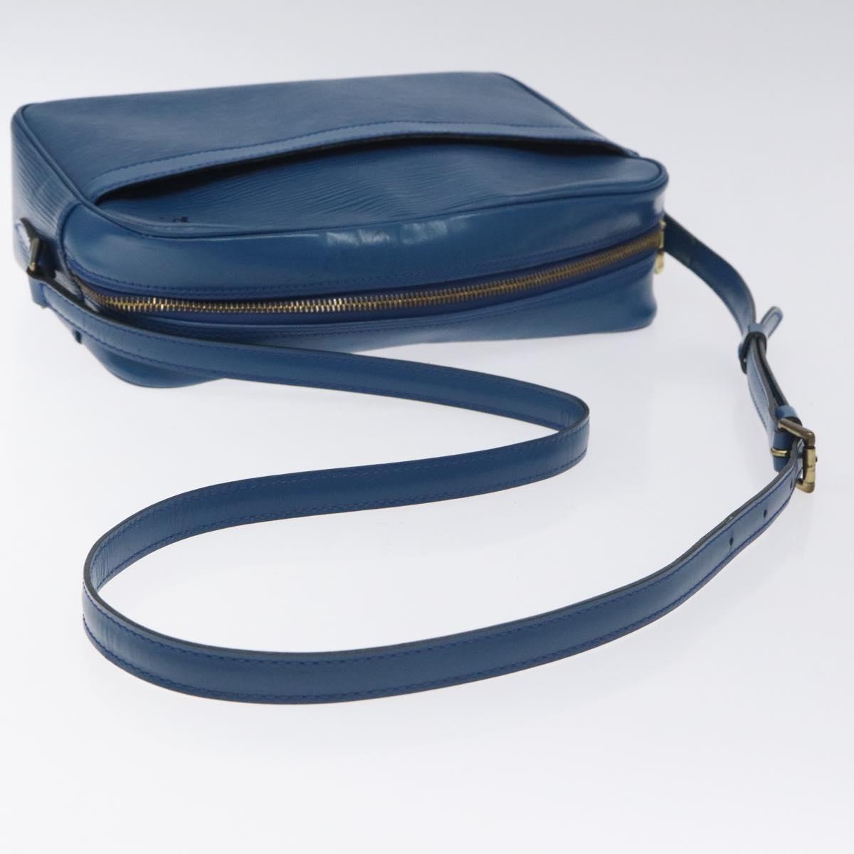 LOUIS VUITTON Epi Trocadero 27 Shoulder Bag Blue M52315 LV Auth 128730