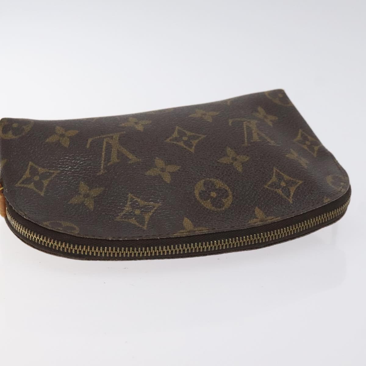 LOUIS VUITTON Monogram Pochette Cosmetic PM Pouch M43998 LV Auth 128746