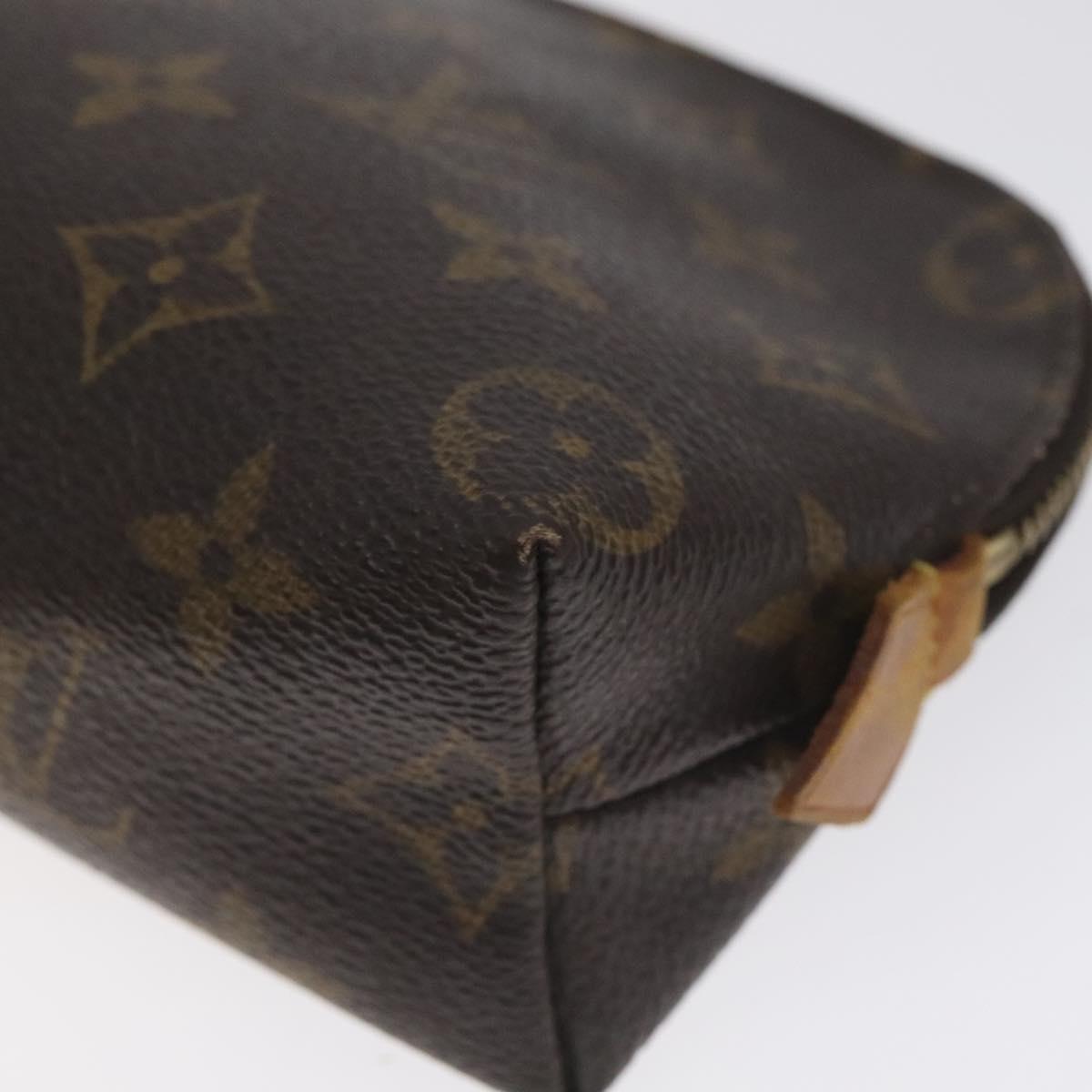 LOUIS VUITTON Monogram Pochette Cosmetic PM Pouch M43998 LV Auth 128746