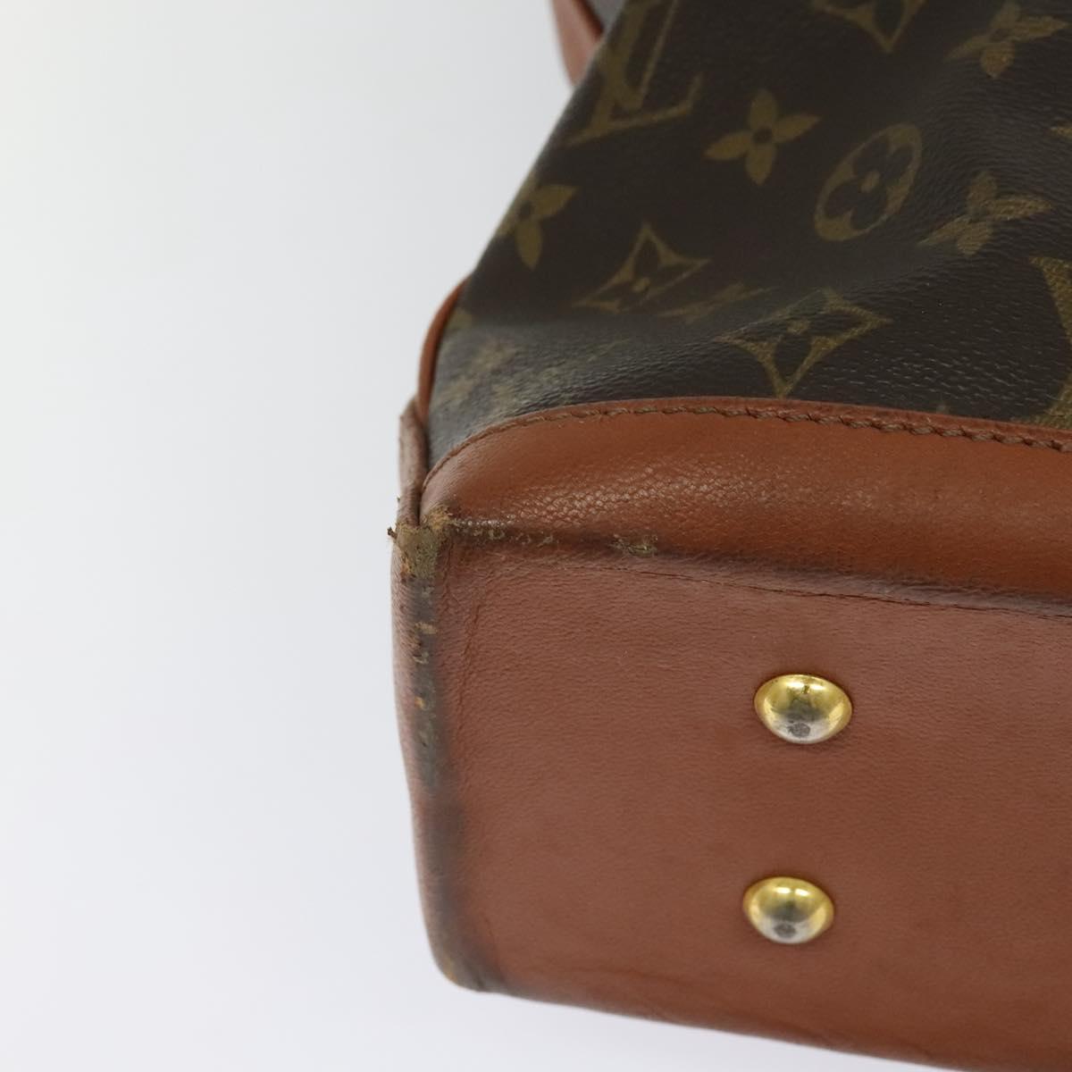 LOUIS VUITTON Monogram Sac Weekend PM Hand Bag M42425 LV Auth 128749