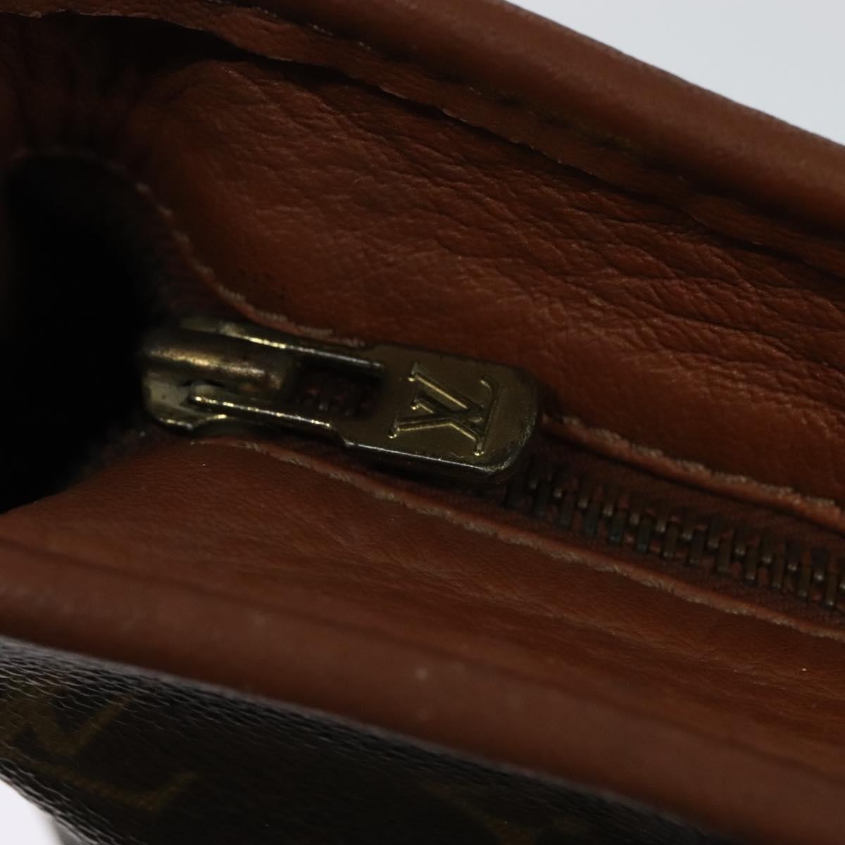 LOUIS VUITTON Monogram Sac Weekend PM Hand Bag M42425 LV Auth 128749