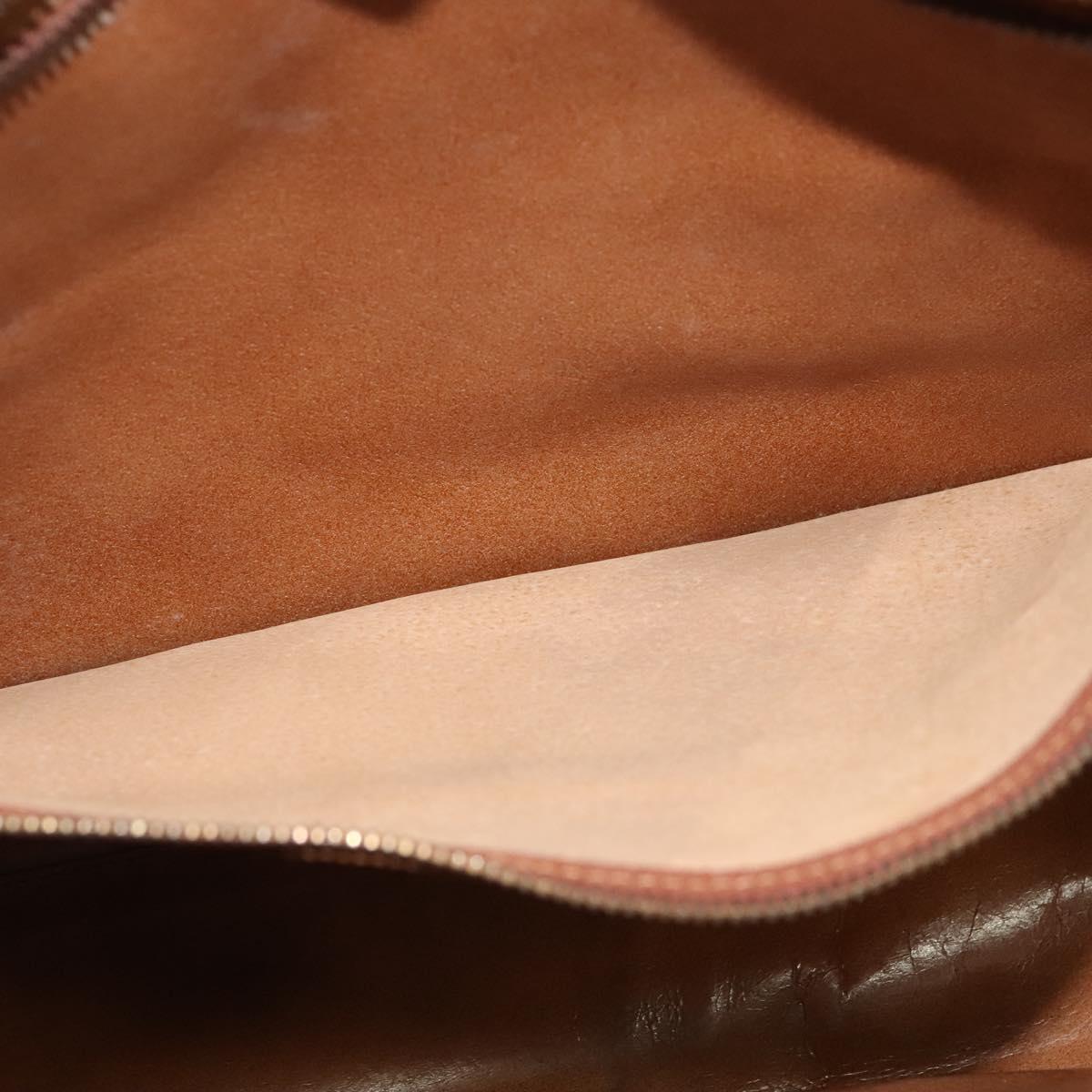 LOUIS VUITTON Monogram Sac Weekend PM Hand Bag M42425 LV Auth 128749