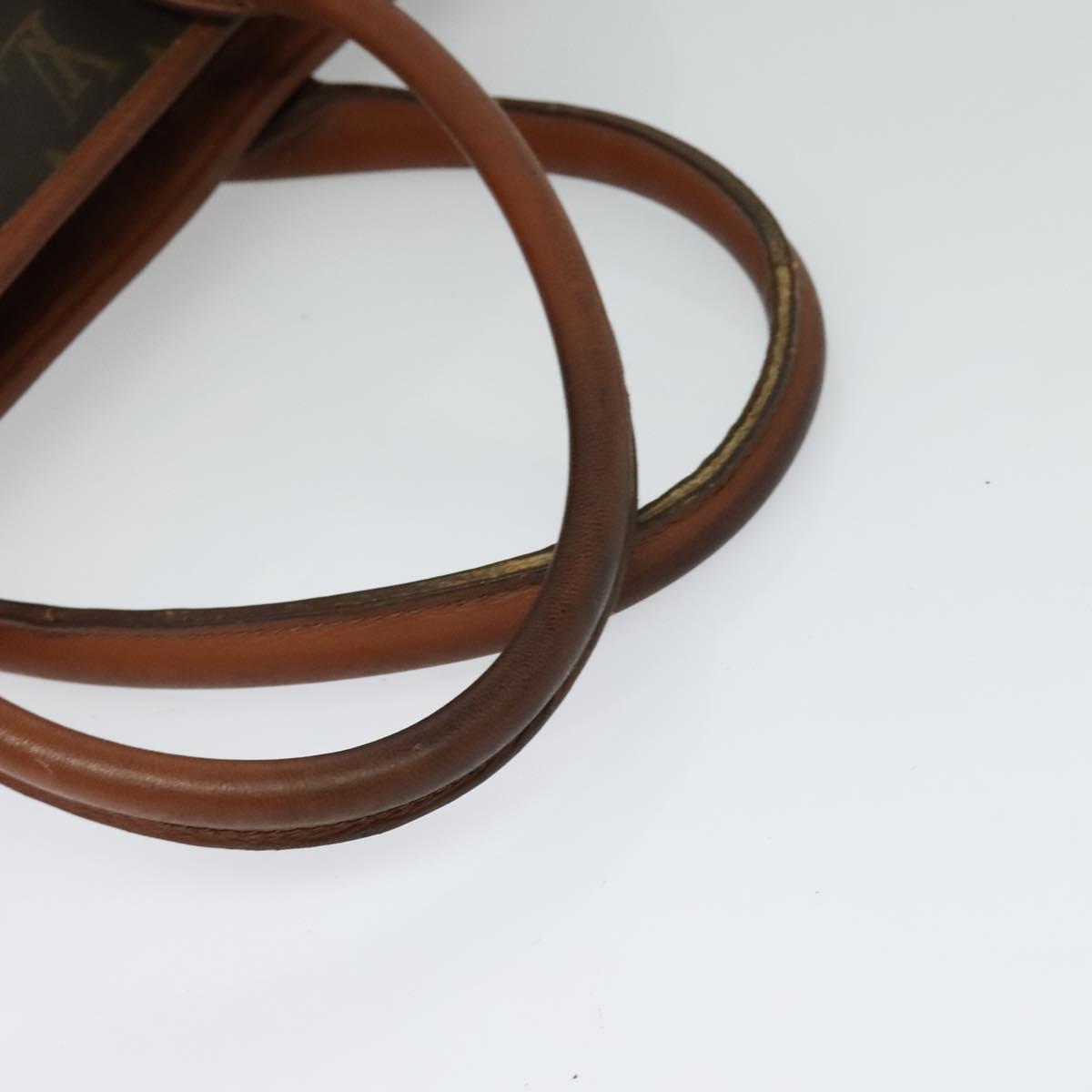 LOUIS VUITTON Monogram Sac Weekend PM Hand Bag M42425 LV Auth 128749