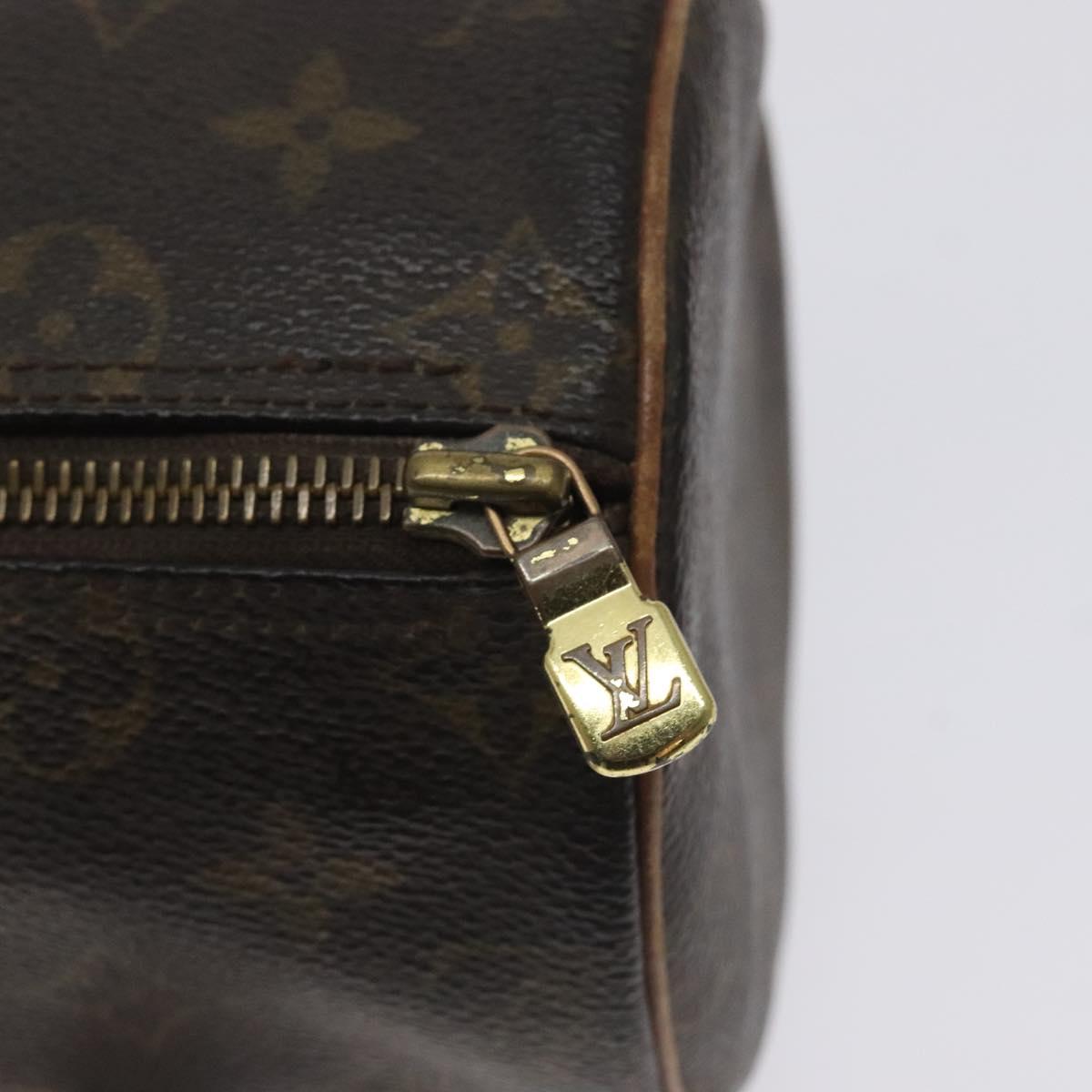 LOUIS VUITTON Monogram Papillon 26 Hand Bag M51386 LV Auth 128789