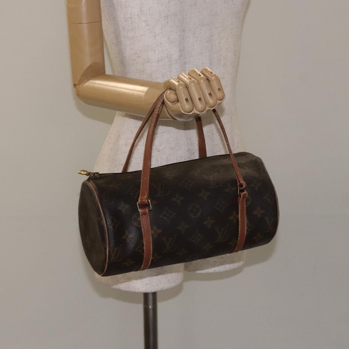 LOUIS VUITTON Monogram Papillon 26 Hand Bag M51386 LV Auth 128789