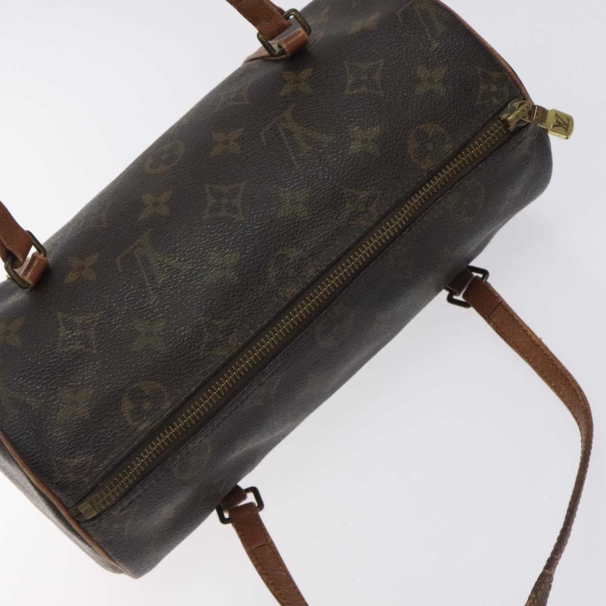 LOUIS VUITTON Monogram Papillon 26 Hand Bag M51386 LV Auth 128789