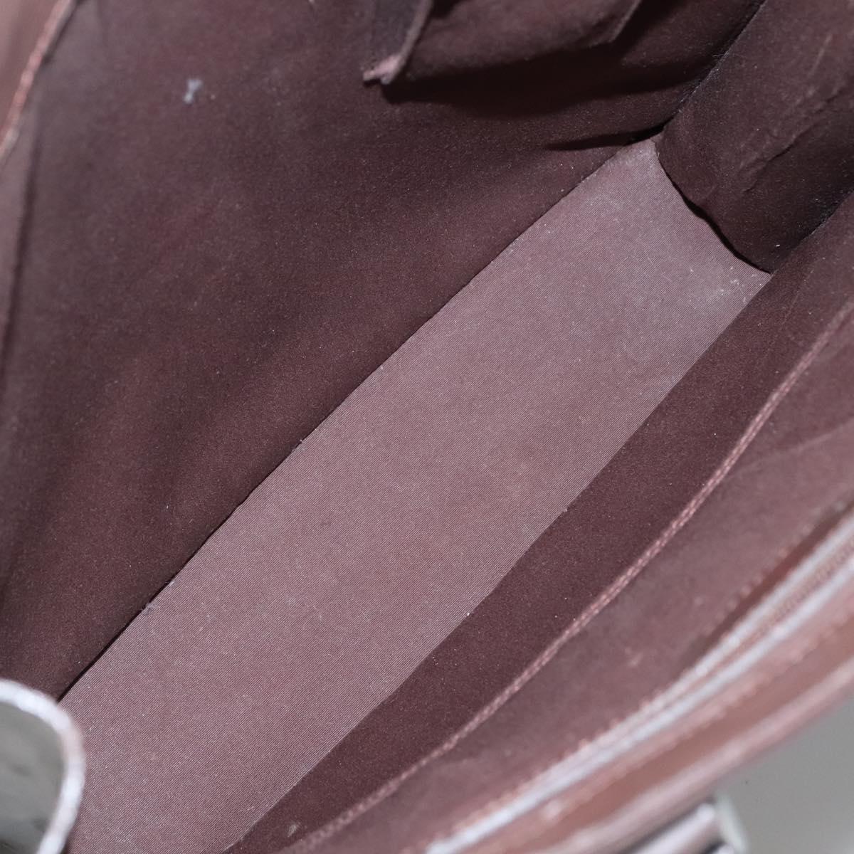 LOUIS VUITTON Epi Sac Plat Hand Bag Mocha M5908D LV Auth 128792