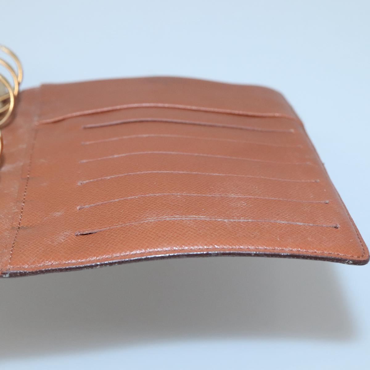 LOUIS VUITTON Monogram Agenda MM Day Planner Cover R20105 LV Auth 128793